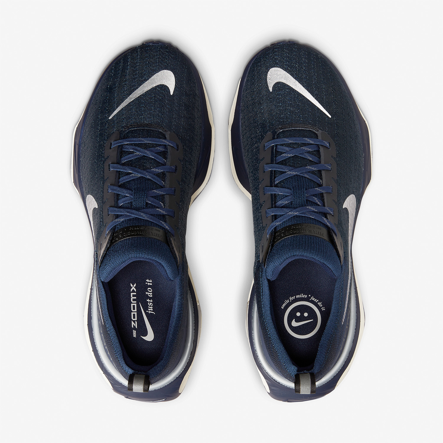 Nike ZoomX Invincible Run Flyknit 3 - College Navy/Metallic Silver