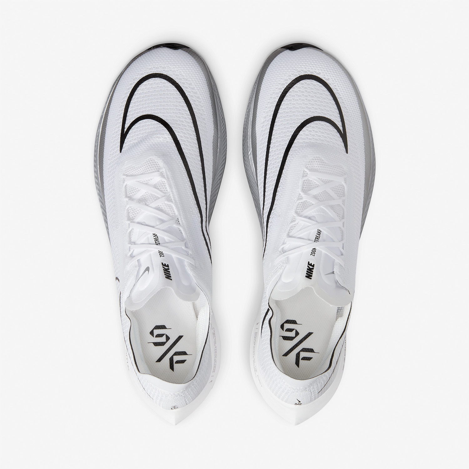 Nike ZoomX Streakfly - White/Black/Metallic Silver