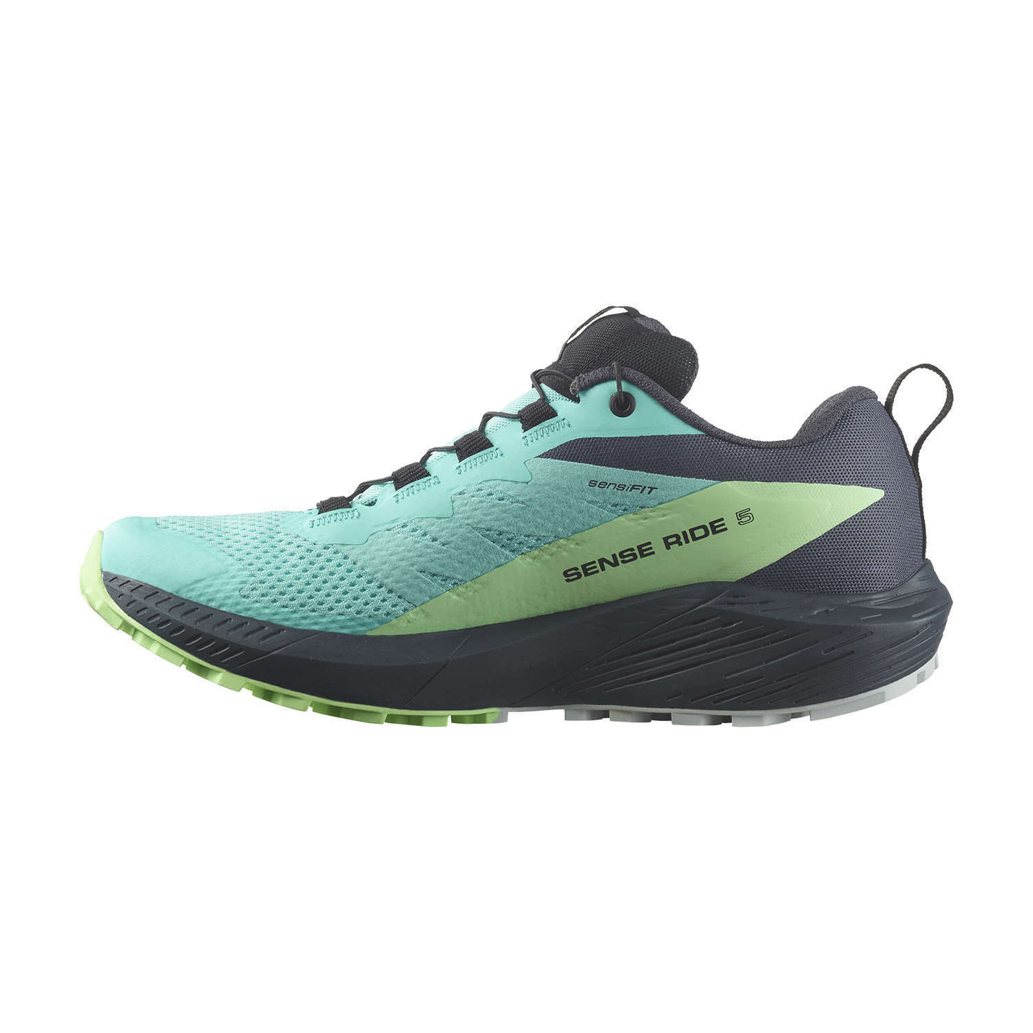 Salomon Sense Ride 5 GTX - Blue Radiance/Green Ash/India Ink