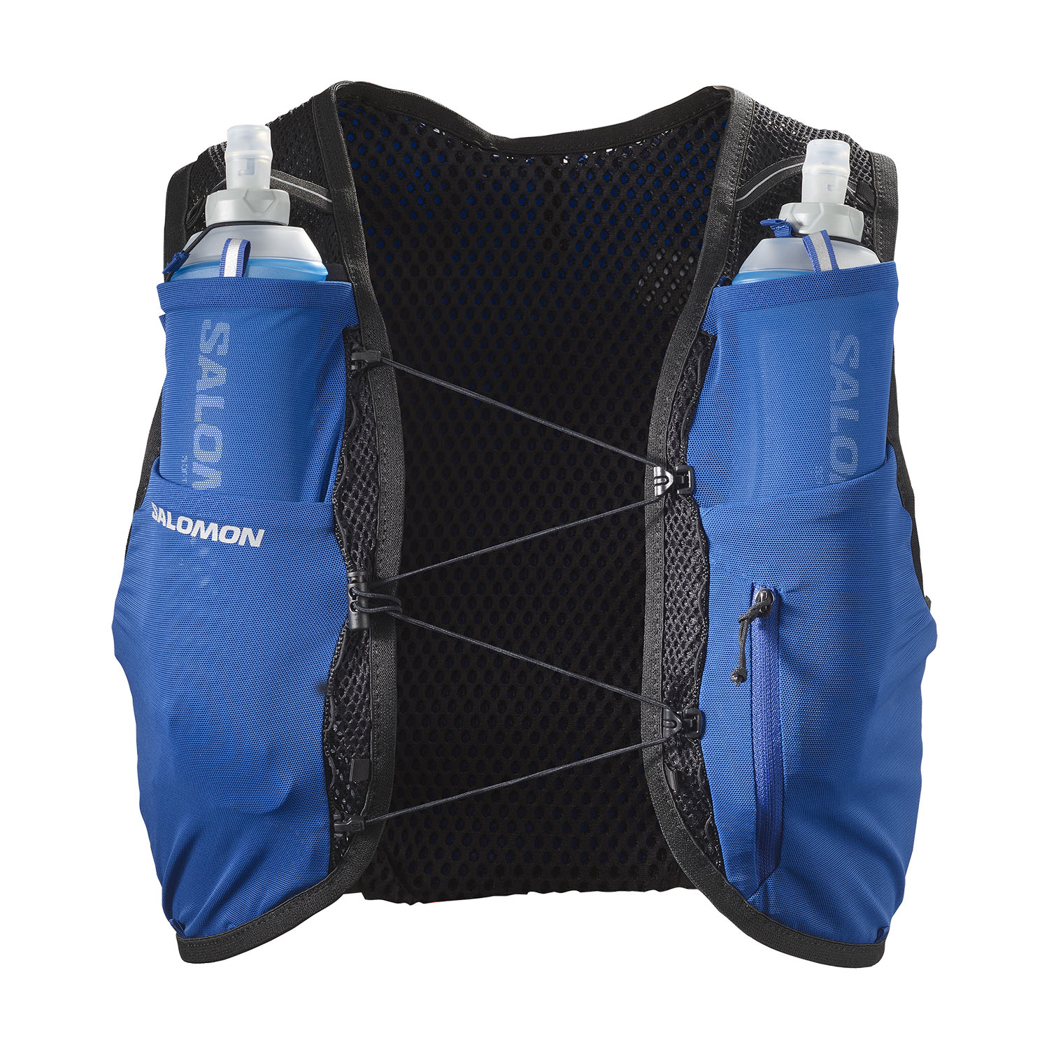 Salomon Active Skin 8 Set Backpack - Surf The Web/Black