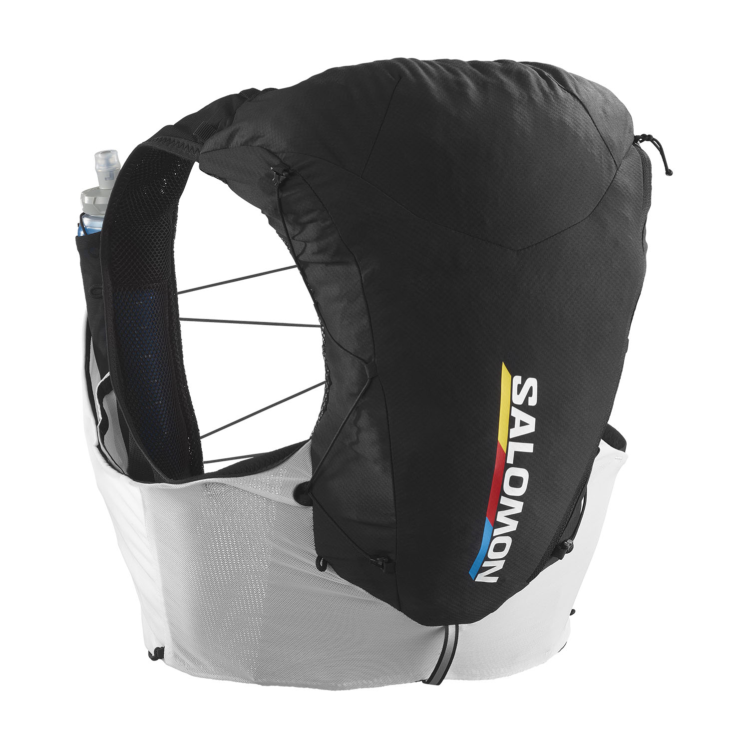 Salomon ADV Skin Set 12 Race Flag Backpack - Black/White