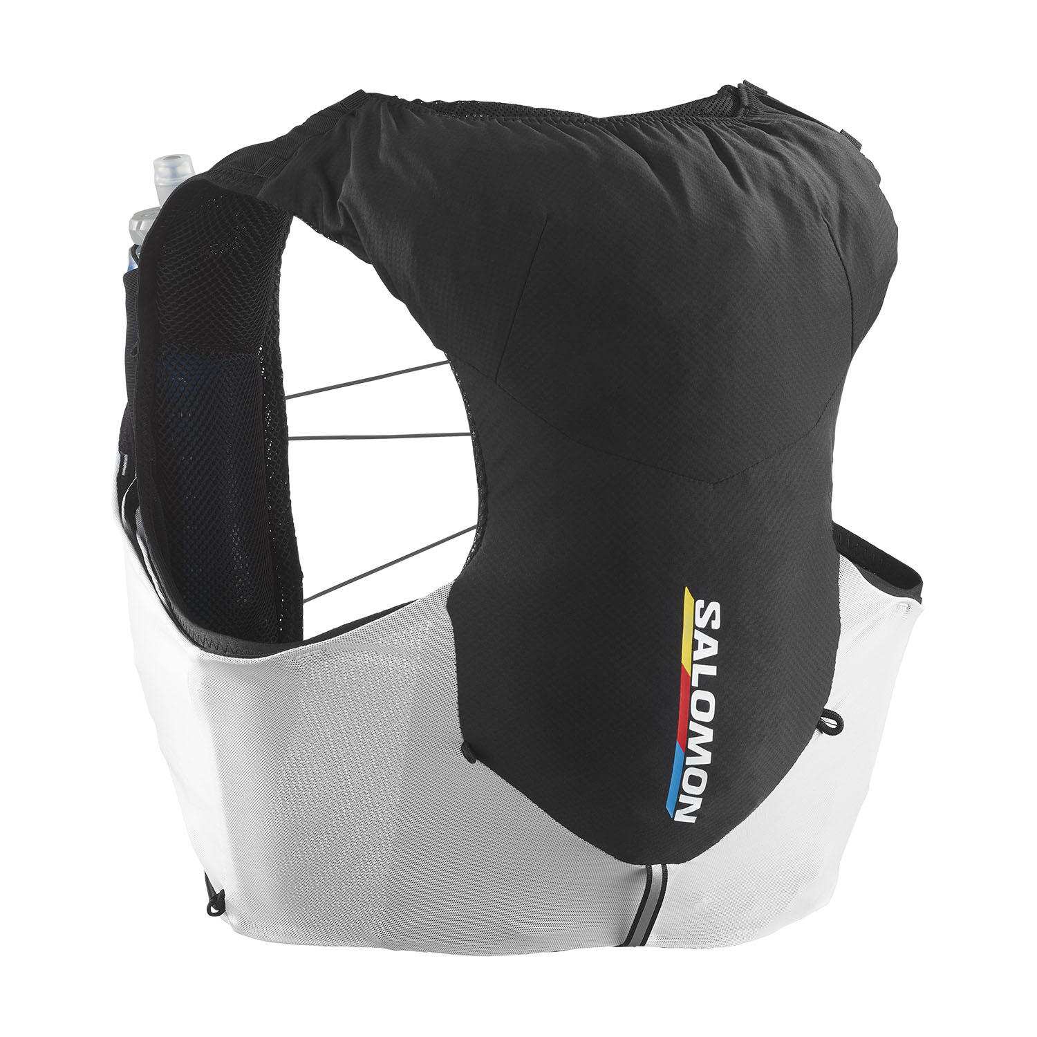 Salomon ADV Skin 5 Set Race Flag Backpack - Black/White