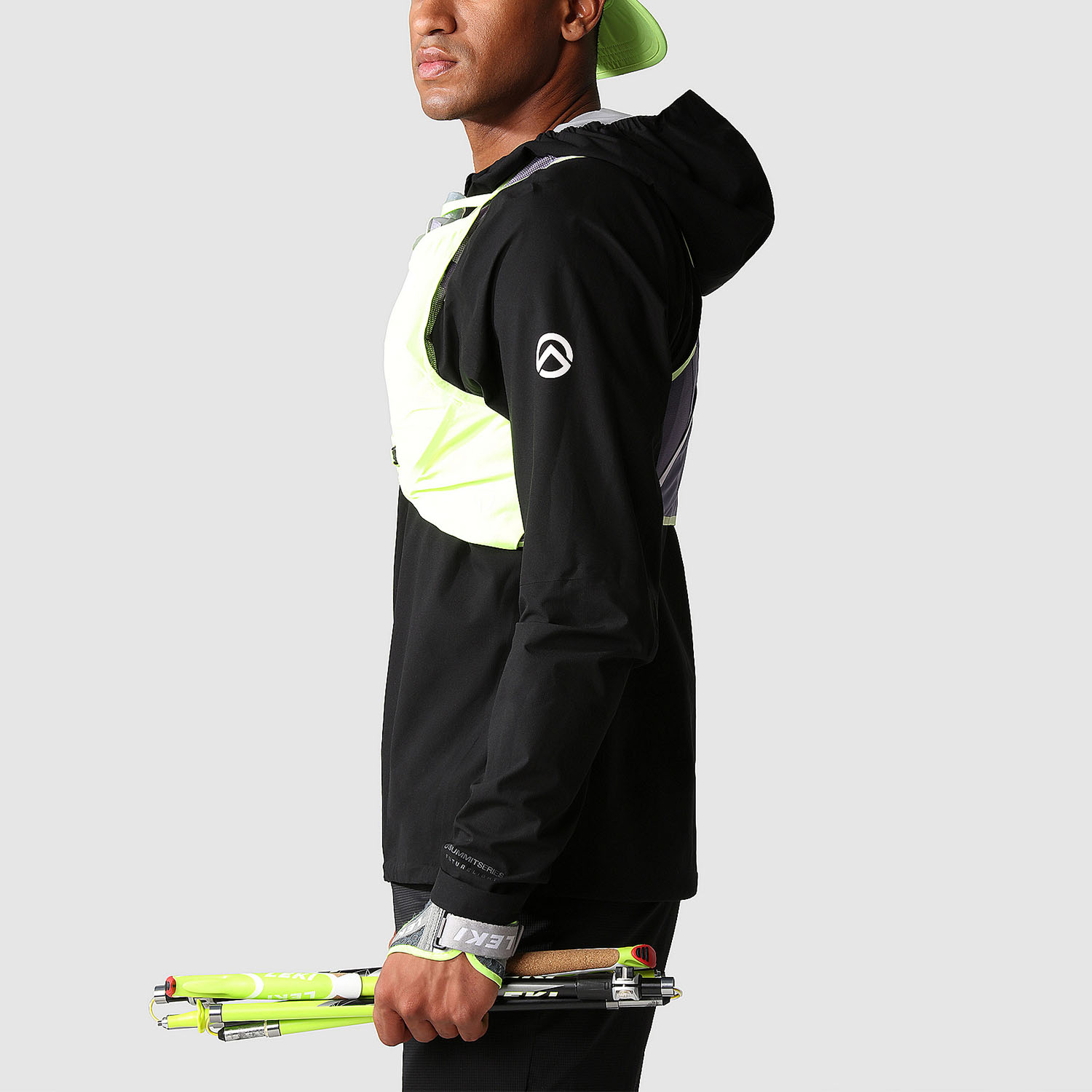 The North Face Summit Run Race Day 8 Mochila - Lunar Slate/Led Yellow
