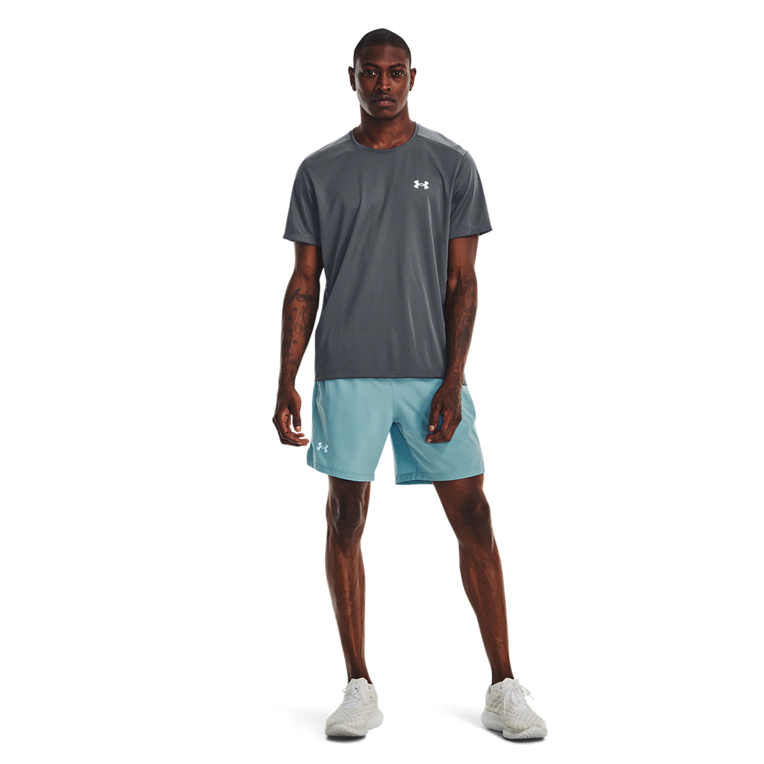 Under Armour Launch 7in Pantaloncini - Still Water