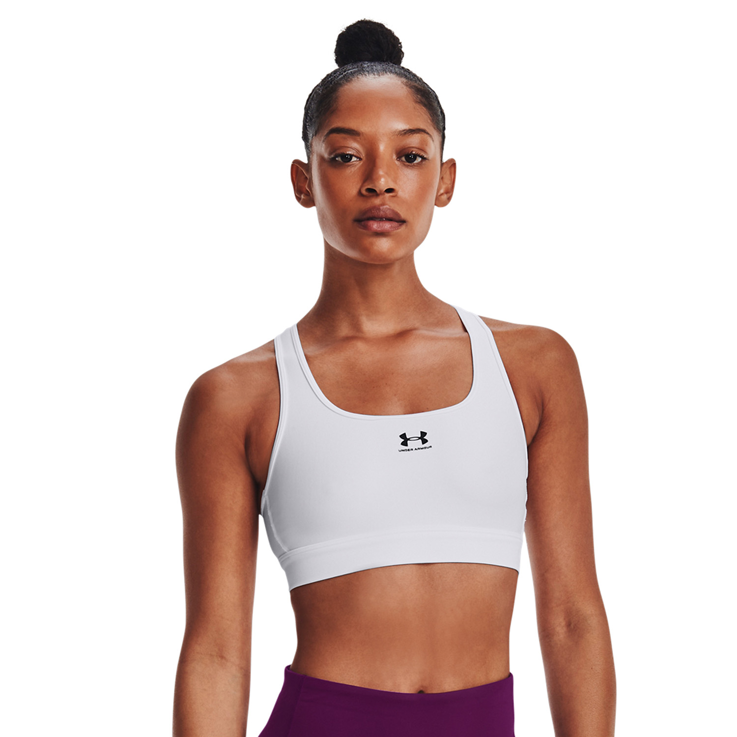 Under Armour Authentics Reggiseno Sportivo - White