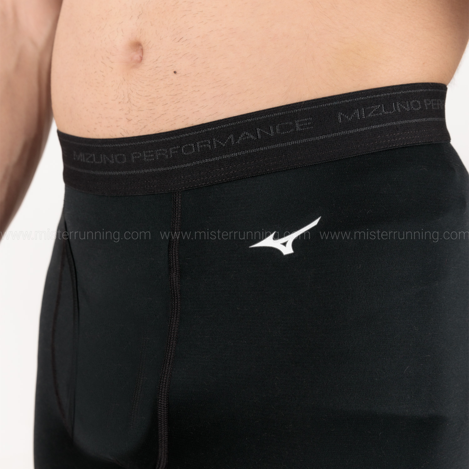 Mizuno Mid Weight Light Tights - Black