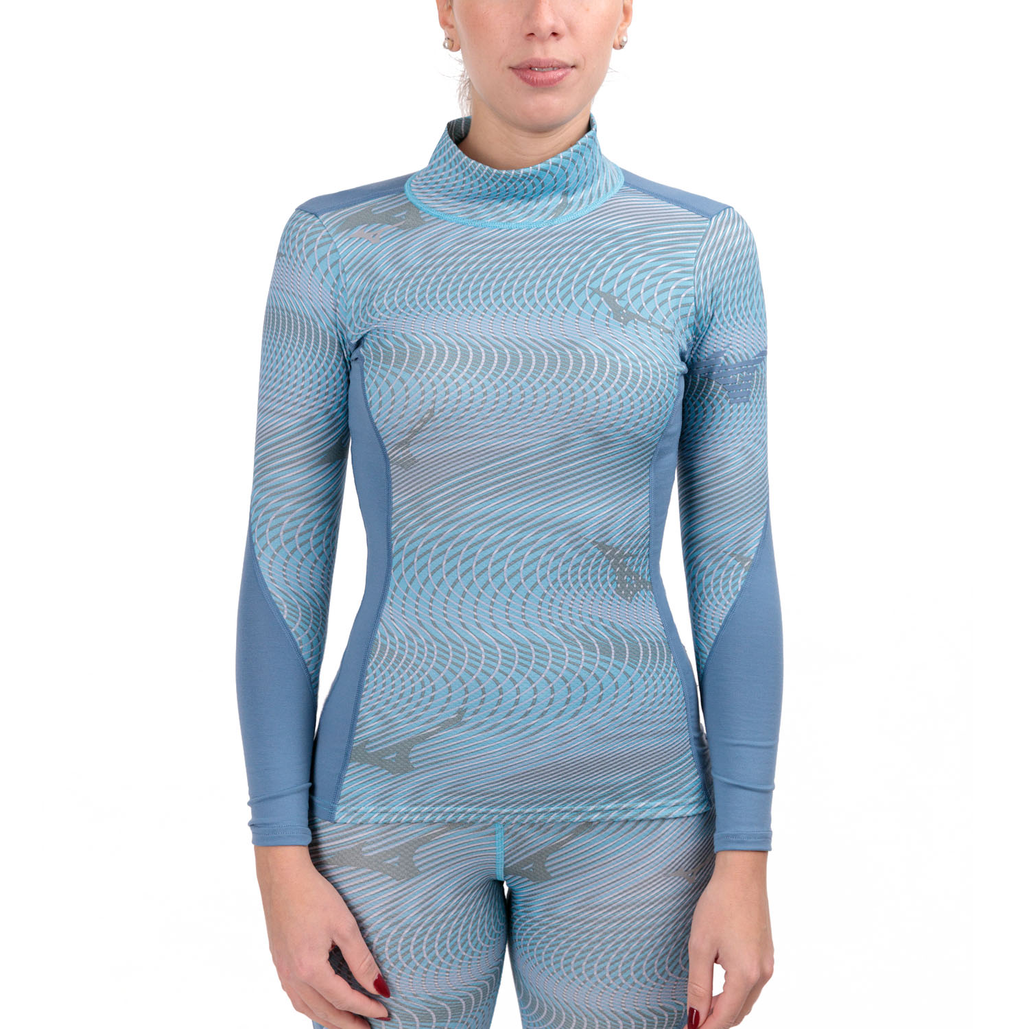 Mizuno Virtual Body G3 Pro Shirt - Milky Blue
