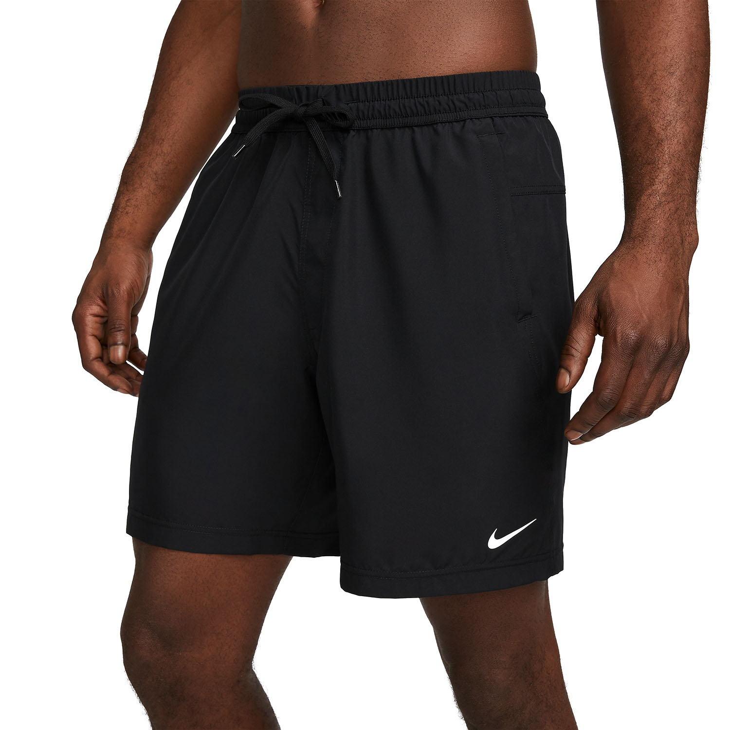 Nike Dri-FIT Form 7in Shorts - Black/White