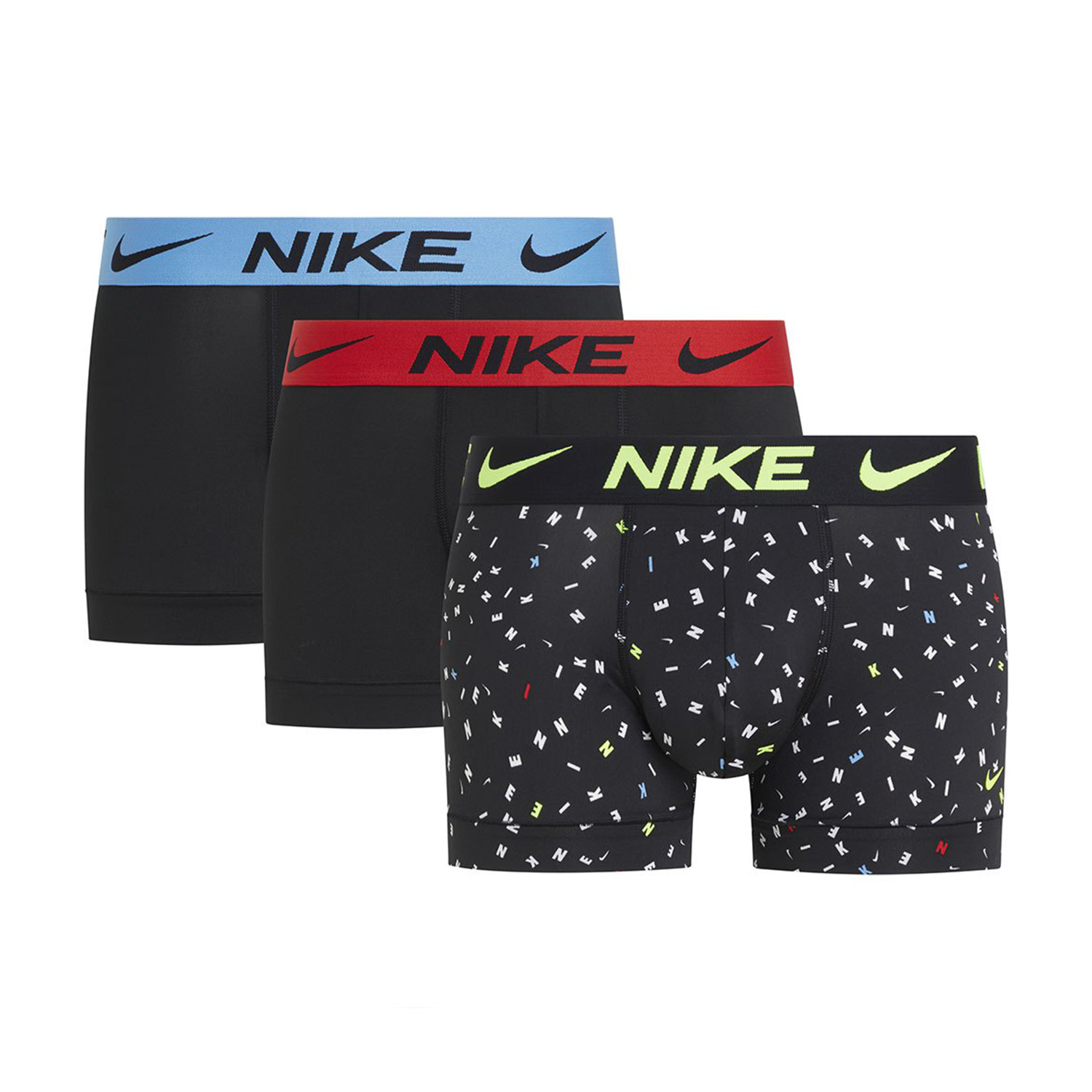 Nike Performance x 3 Boxer - Print/Anthracite/Black