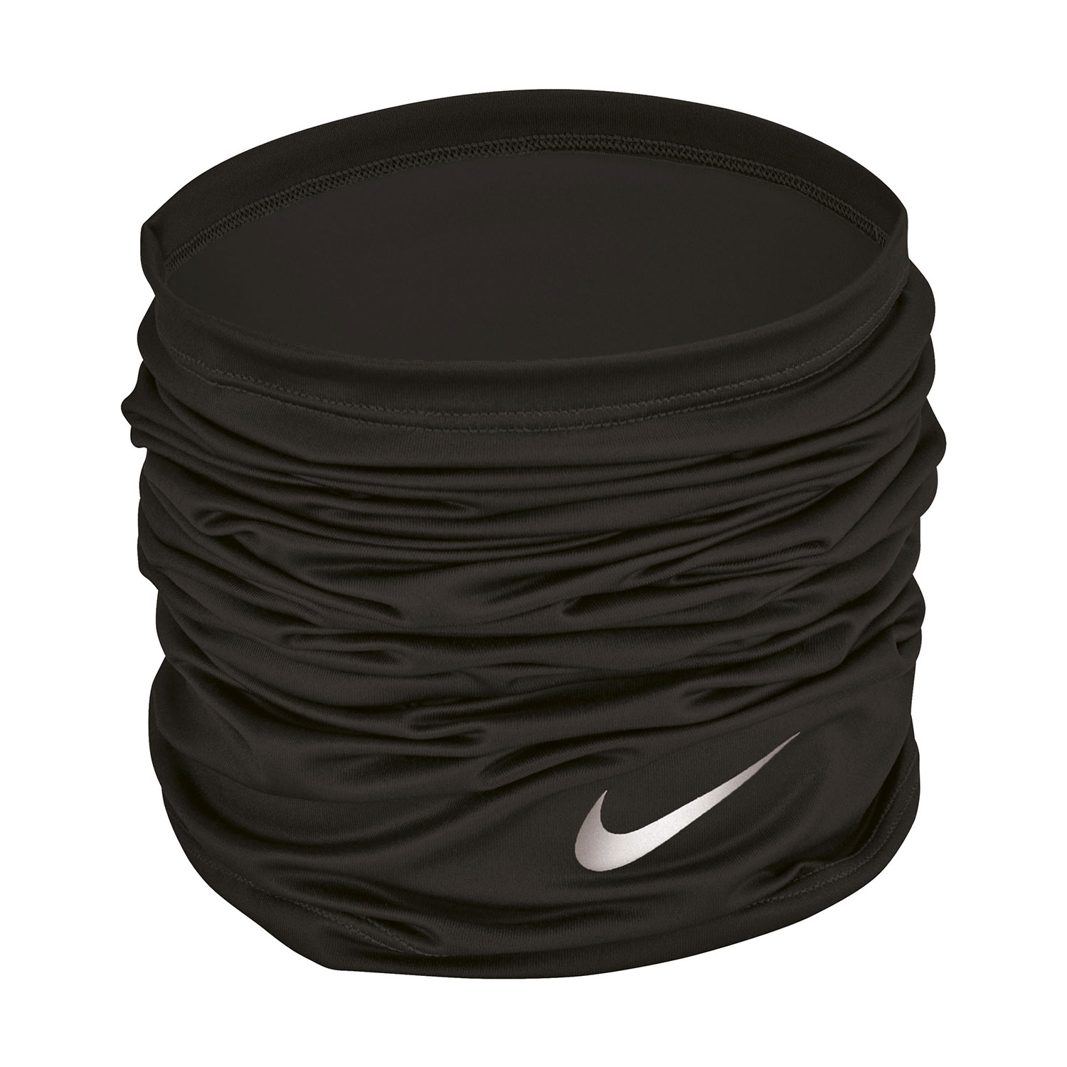 Nike Dri-FIT 2.0 Calentador de Cuello - Black/Silver