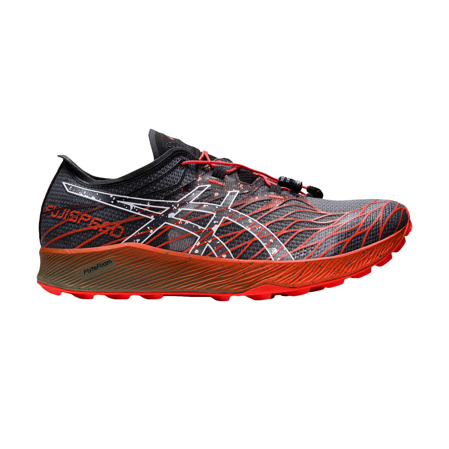 Asics FujiSpeed Men's Trail Running Shoes - Black