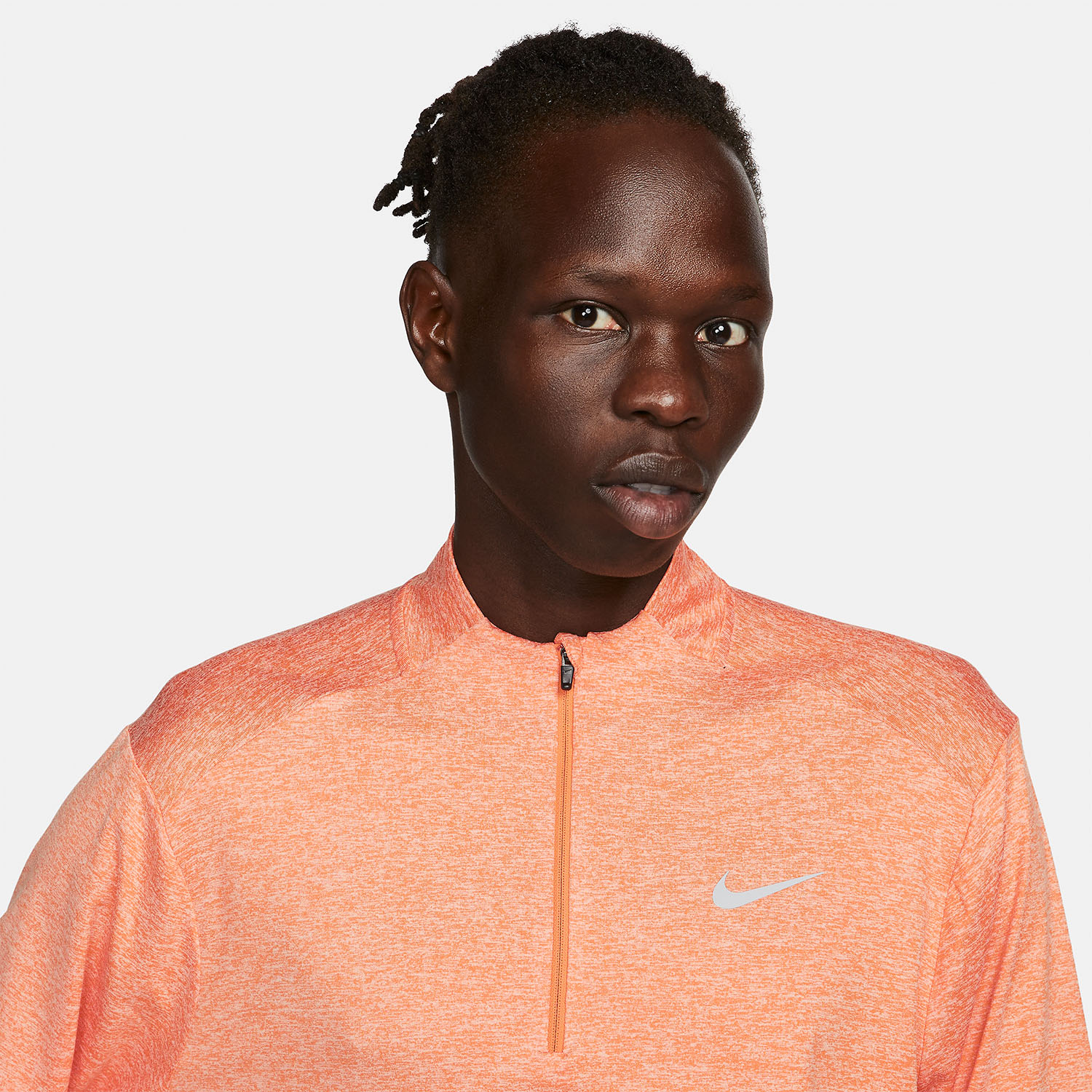 Nike Dri-FIT Element Logo Shirt - Orange Trance/Reflective Silver