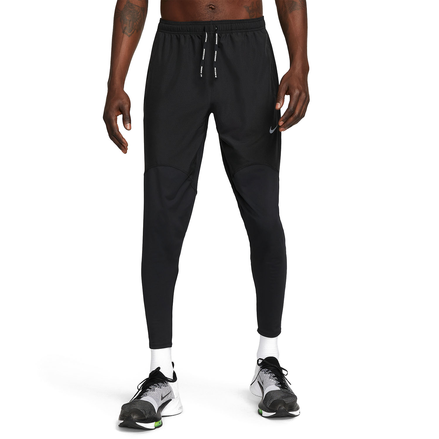 Nike Dri-FIT Fast Pants - Black/Reflective Silver