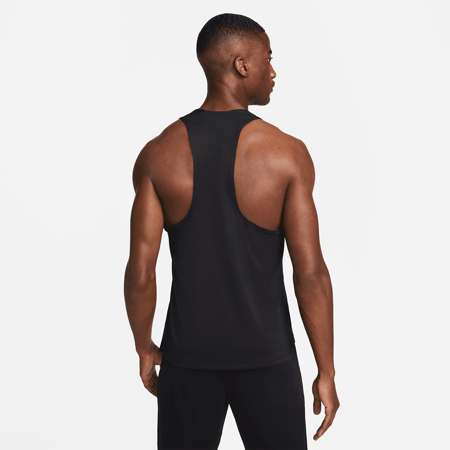 Nike Dri-FIT Fast Men's Running Tank - Black/Reflective Silver