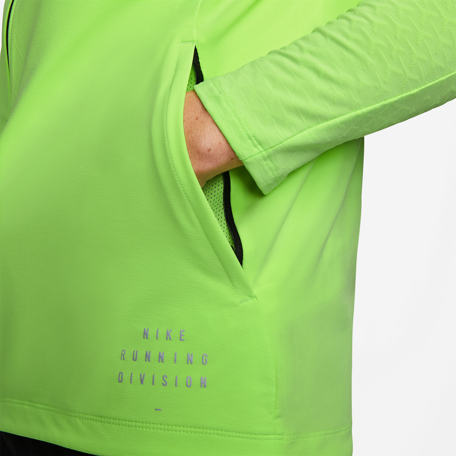 Nike Dri-FIT Run Division Element Shirt - Ghost Green/Reflective Silver