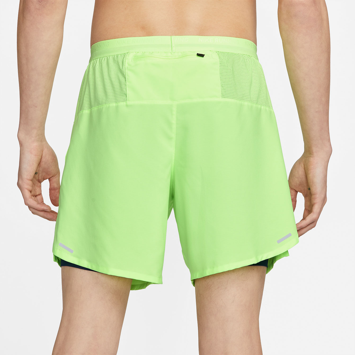 Nike Dri-FIT Stride 2 in 1 7in Men's Running Shorts - Ghost Green