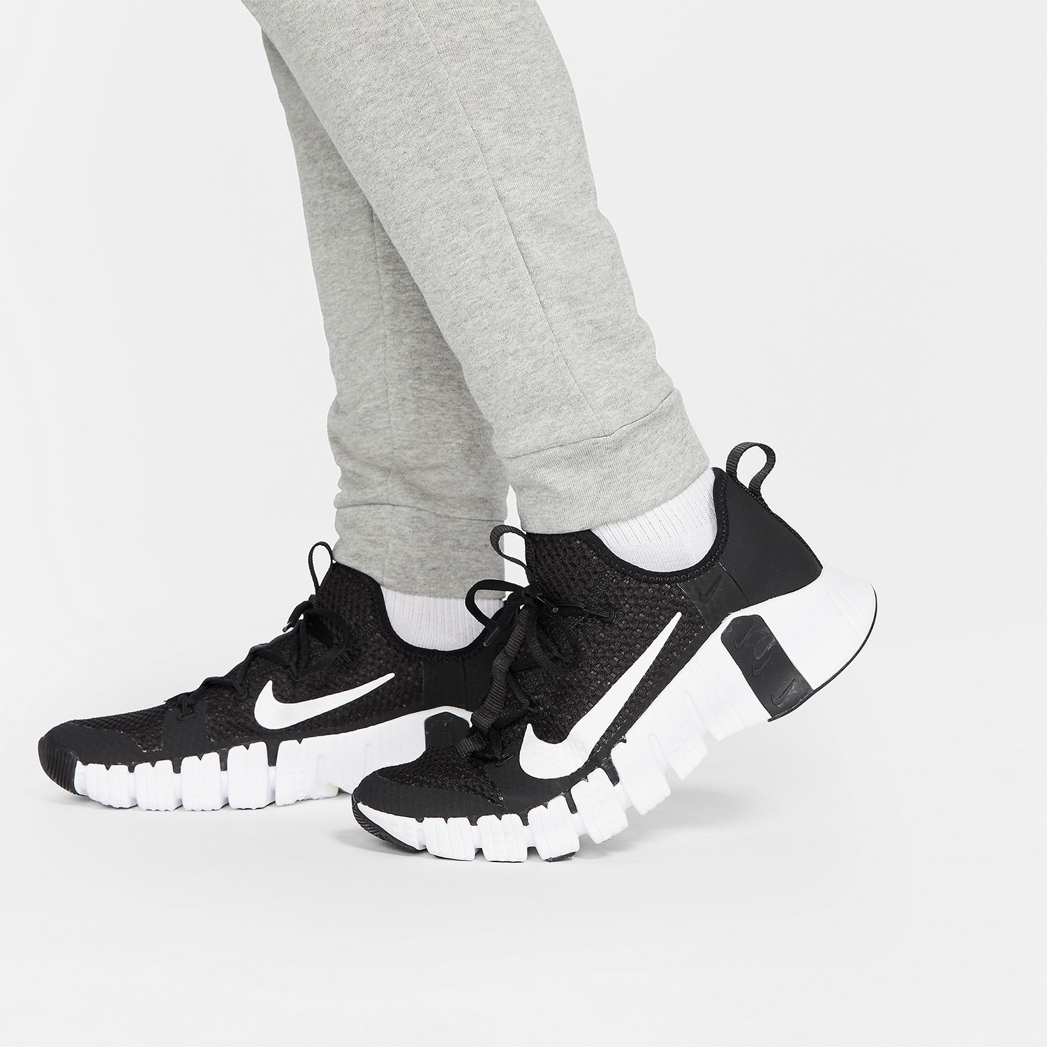 Nike Dri-FIT Swoosh Pants - Dark Grey Heather/Black