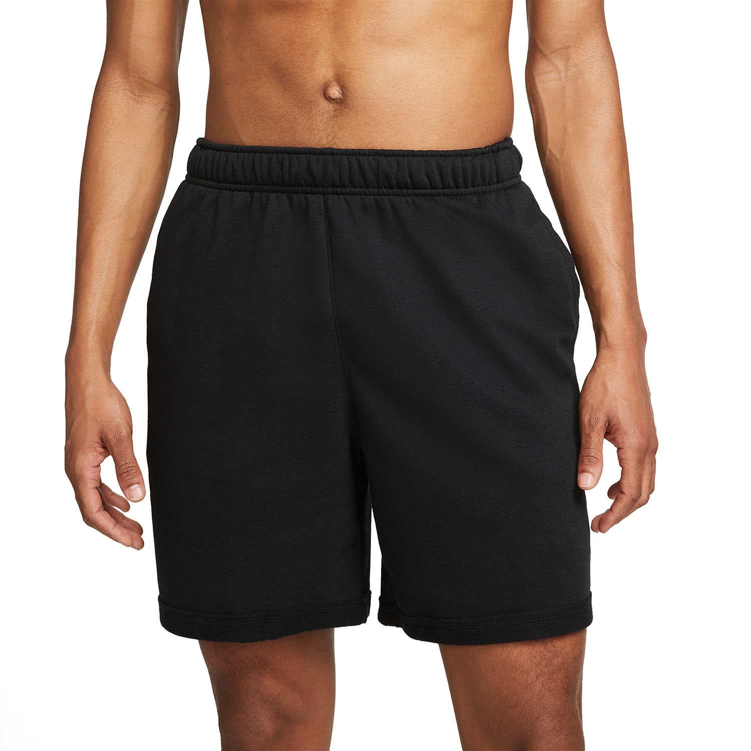 Nike Performance SHORT HOT YOGA - Short de sport - black/iron grey/noir 