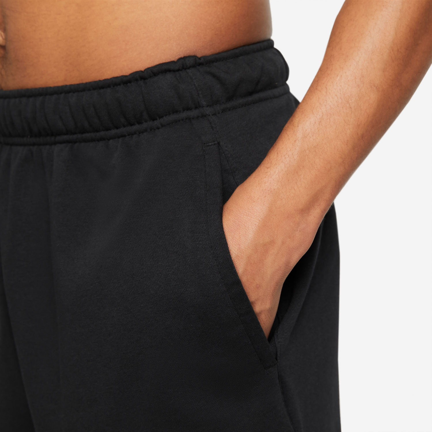 Nike Therma-FIT Yoga 7in Shorts - Black/Iron Grey
