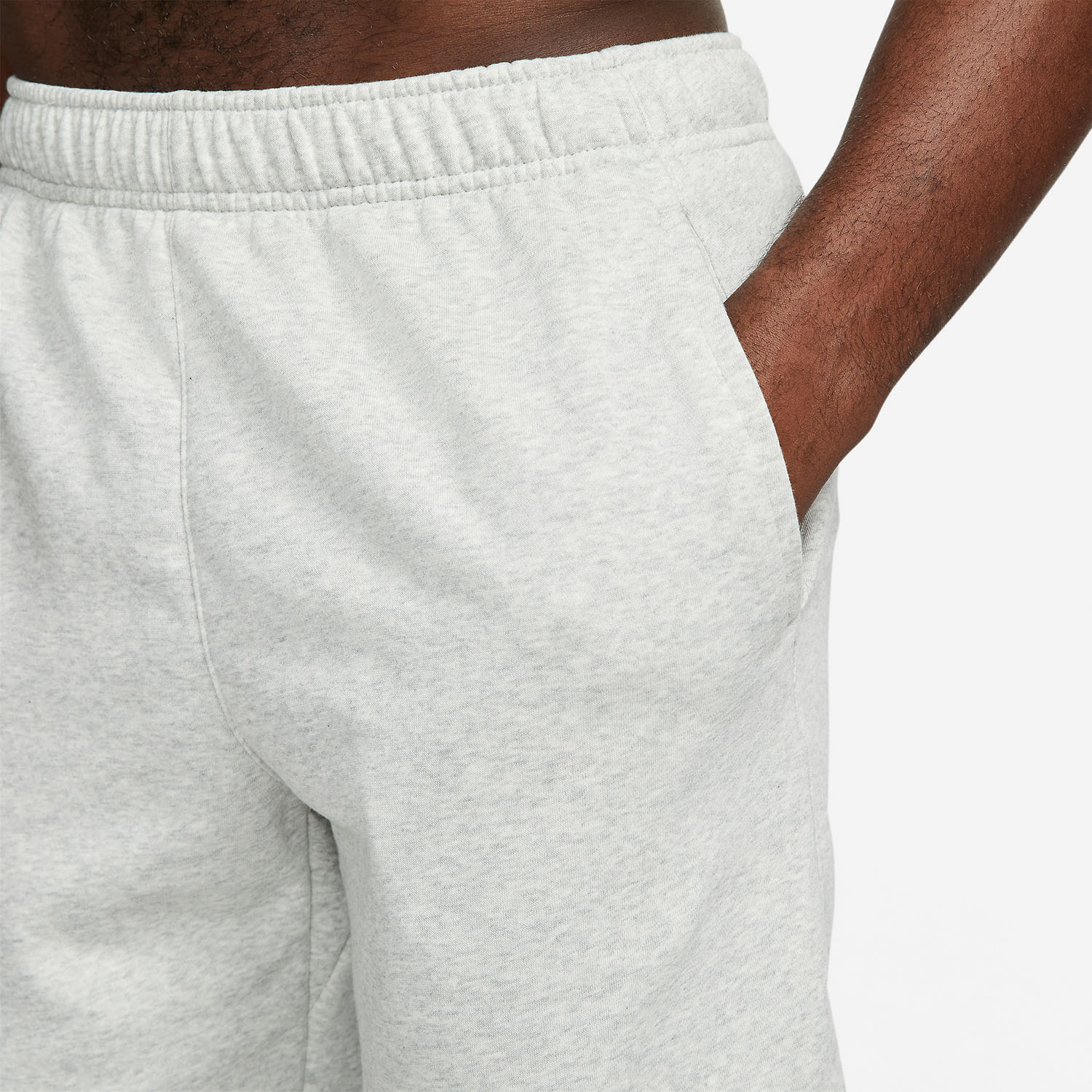 Nike Therma-FIT Yoga 7in Shorts - Grey Heather/Iron Grey