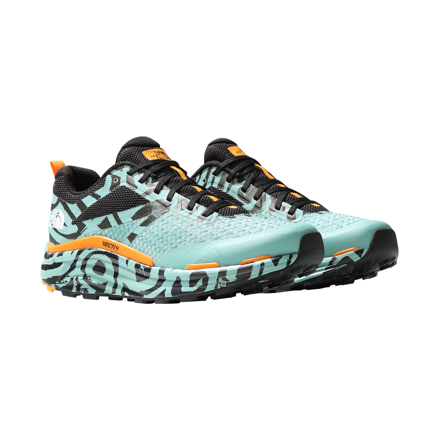 The North Face X Elvira Vectiv Enduris II - Wasabi Fernando Elvira Collab Print/TNF Black