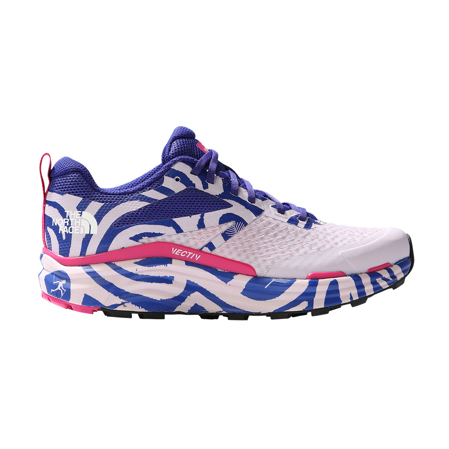 The North Face X Elvira Vectiv Enduris II - Laspis Blue Fernando Elvira Collab Print/Lavender Fog