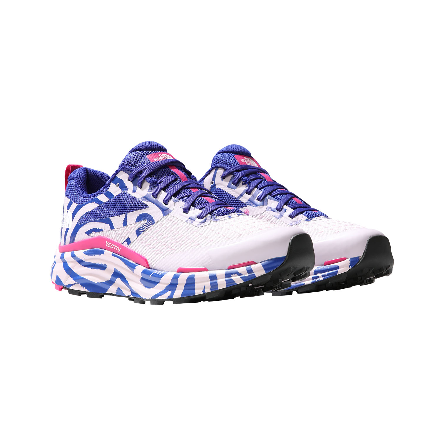 The North Face X Elvira Vectiv Enduris II - Laspis Blue Fernando Elvira Collab Print/Lavender Fog