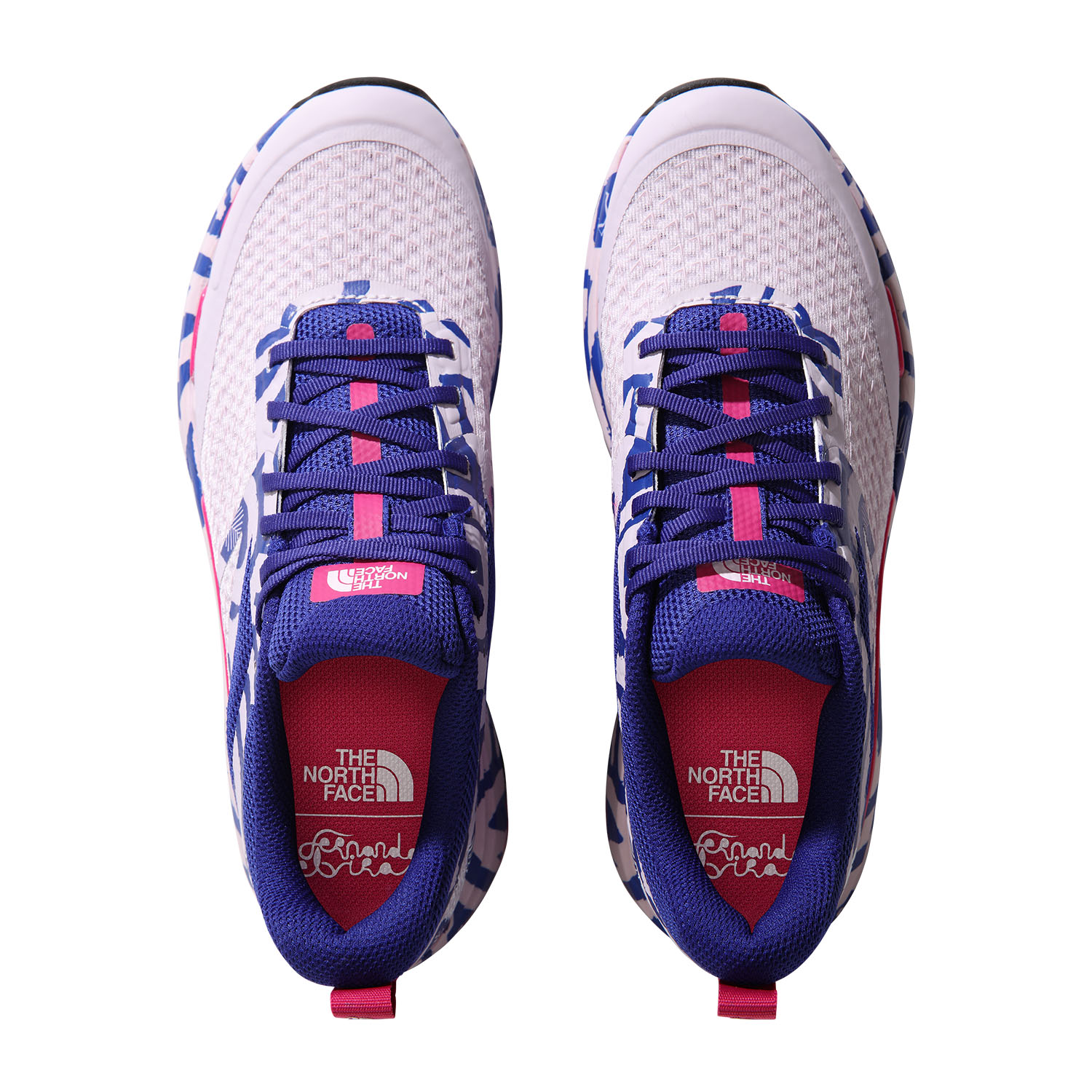 The North Face X Elvira Vectiv Enduris II - Laspis Blue Fernando Elvira Collab Print/Lavender Fog