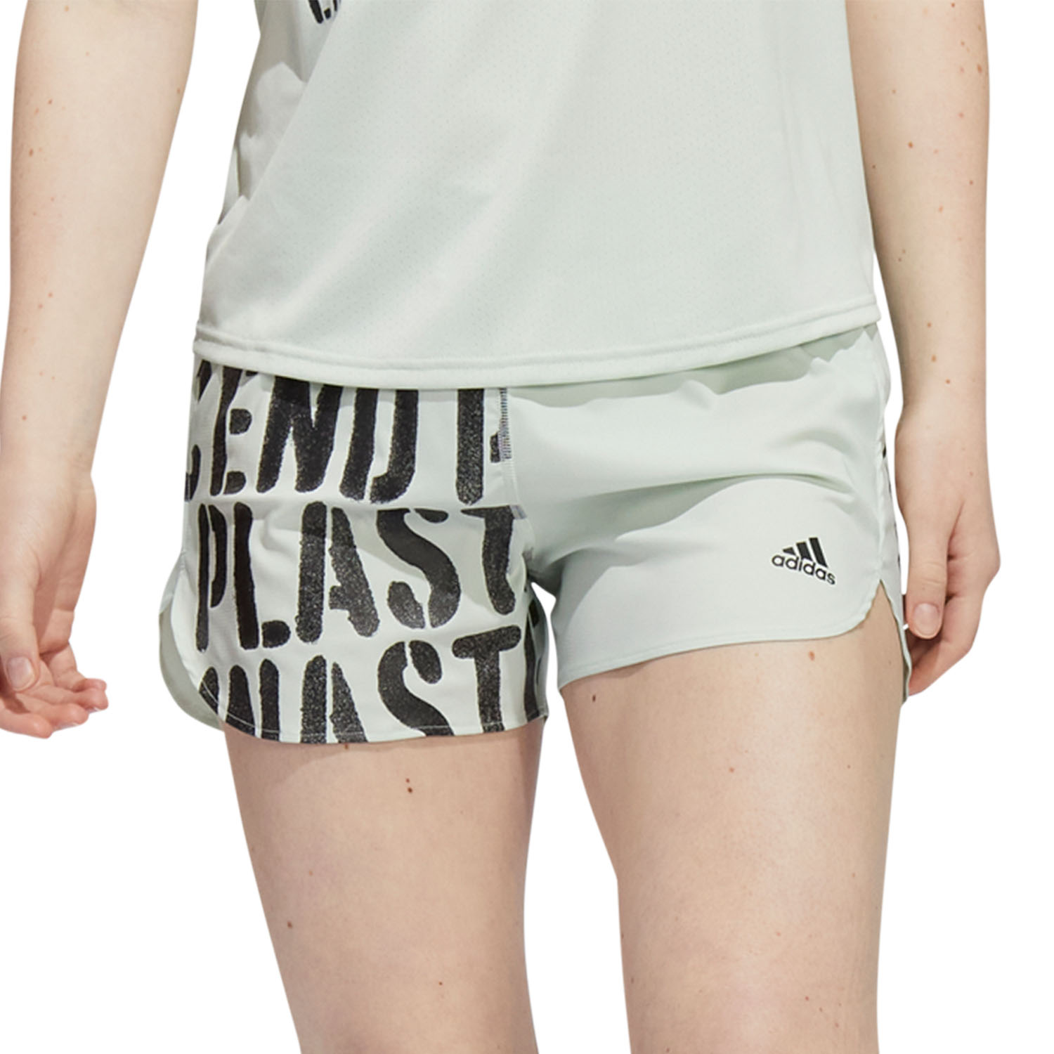 adidasFast 3in Shorts - Linen Green