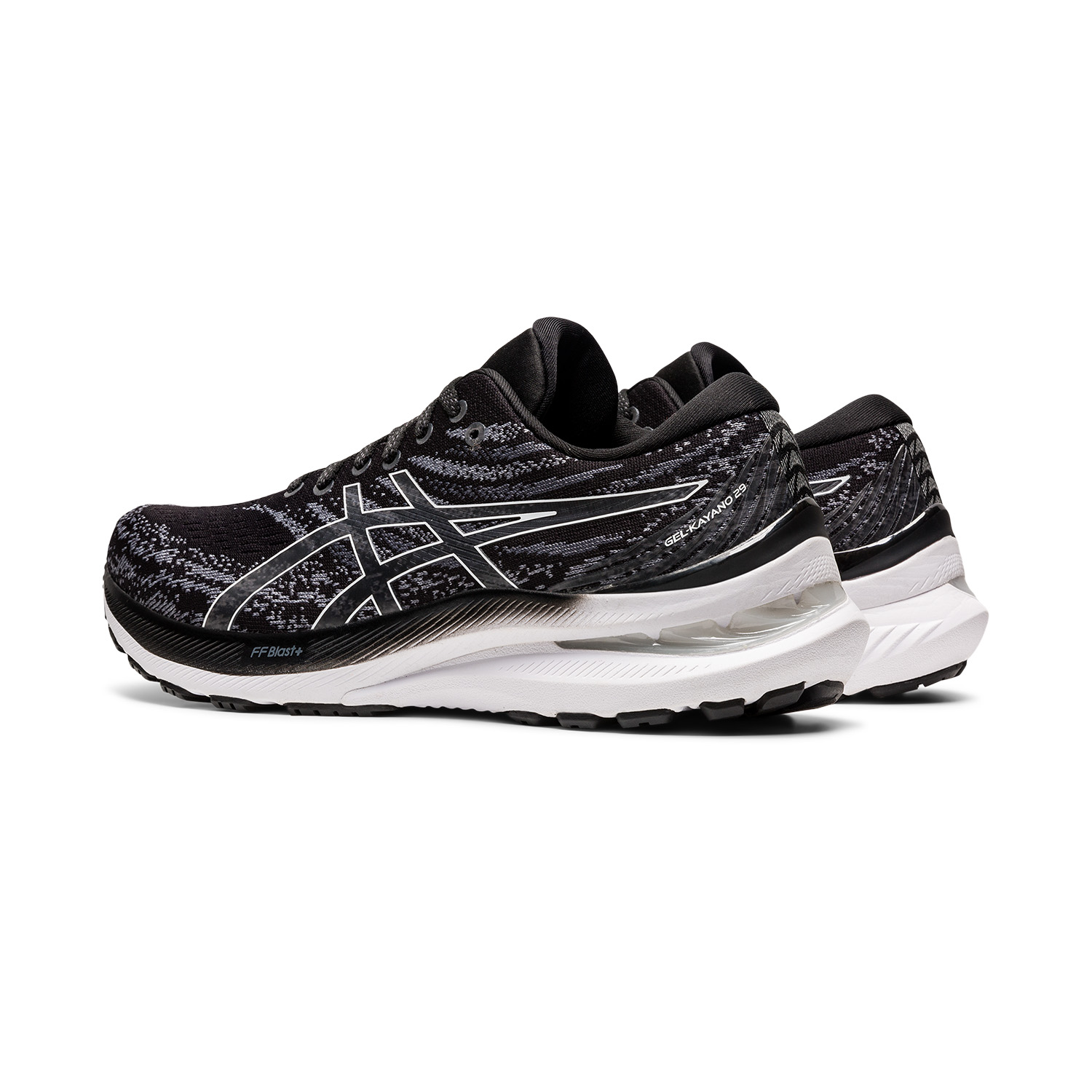 Asics Gel Kayano 29 Women's Running Shoes - Black/White Asics Gel Kayano 29 Women's Running Shoes - Black/White