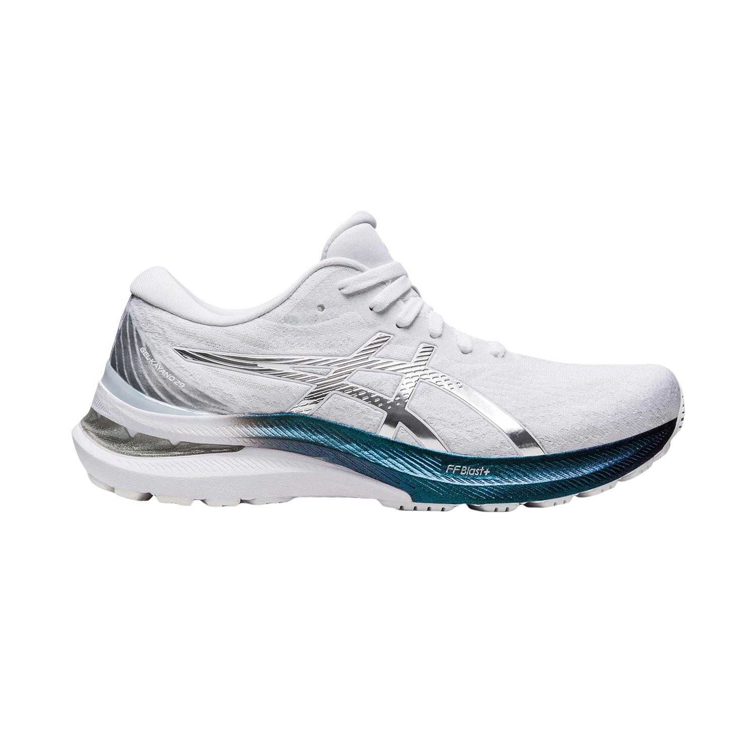 cuchara maratón Bolos Asics Gel Kayano 29 Zapatillas Running Mujer - White/Pure Silver