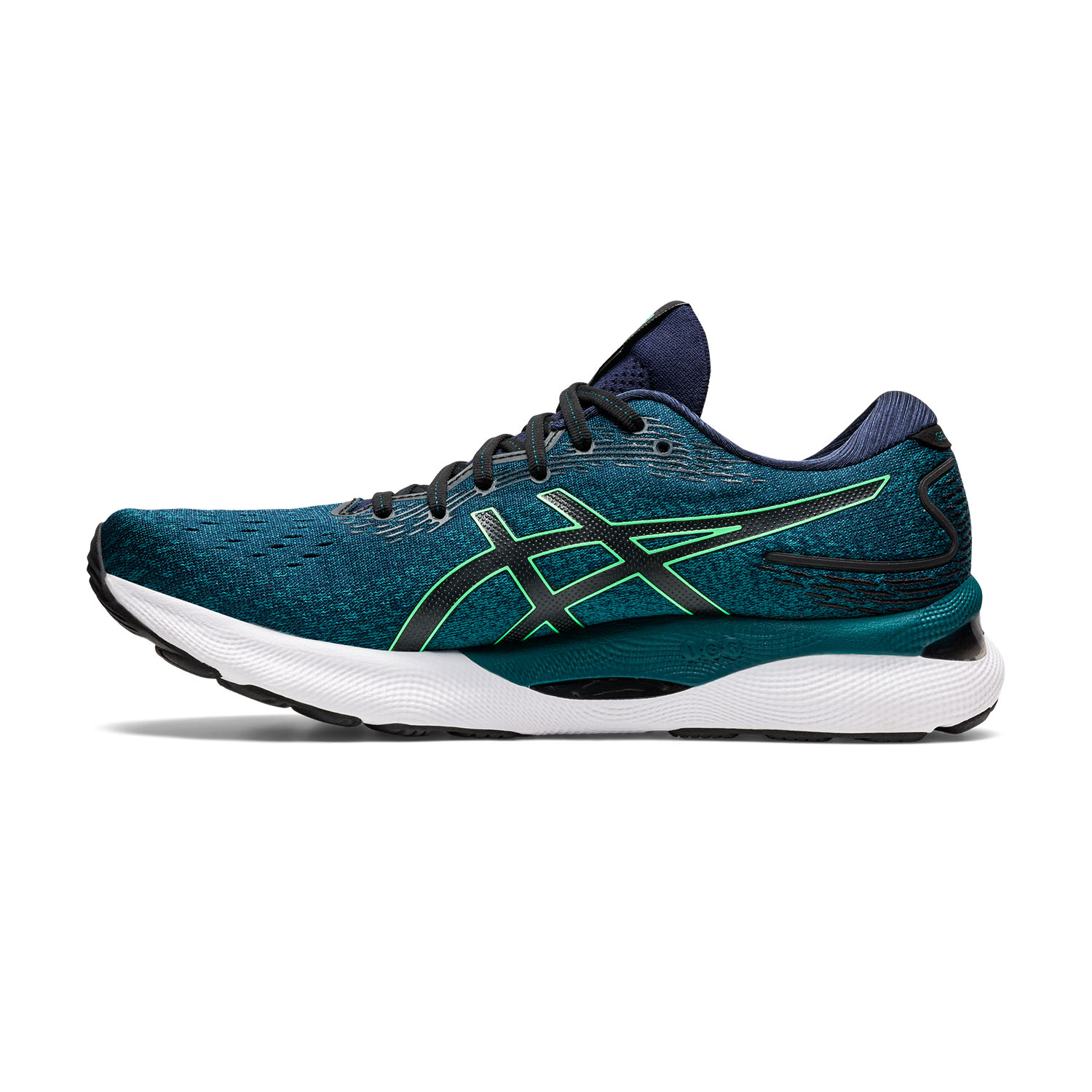 Asics Gel Nimbus 24 Men's Running Shoes Velvet Pine/New Leaf