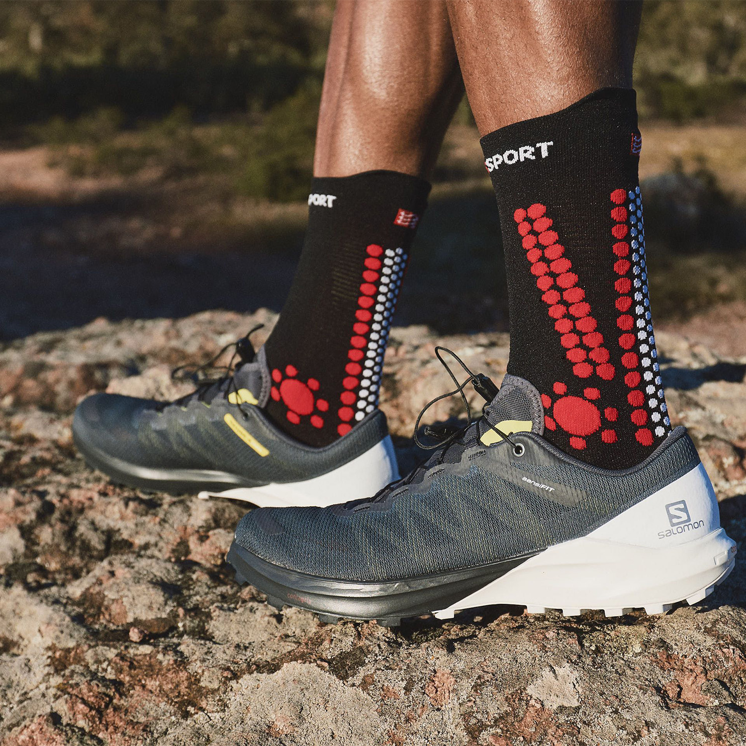 Salomon running socks sale