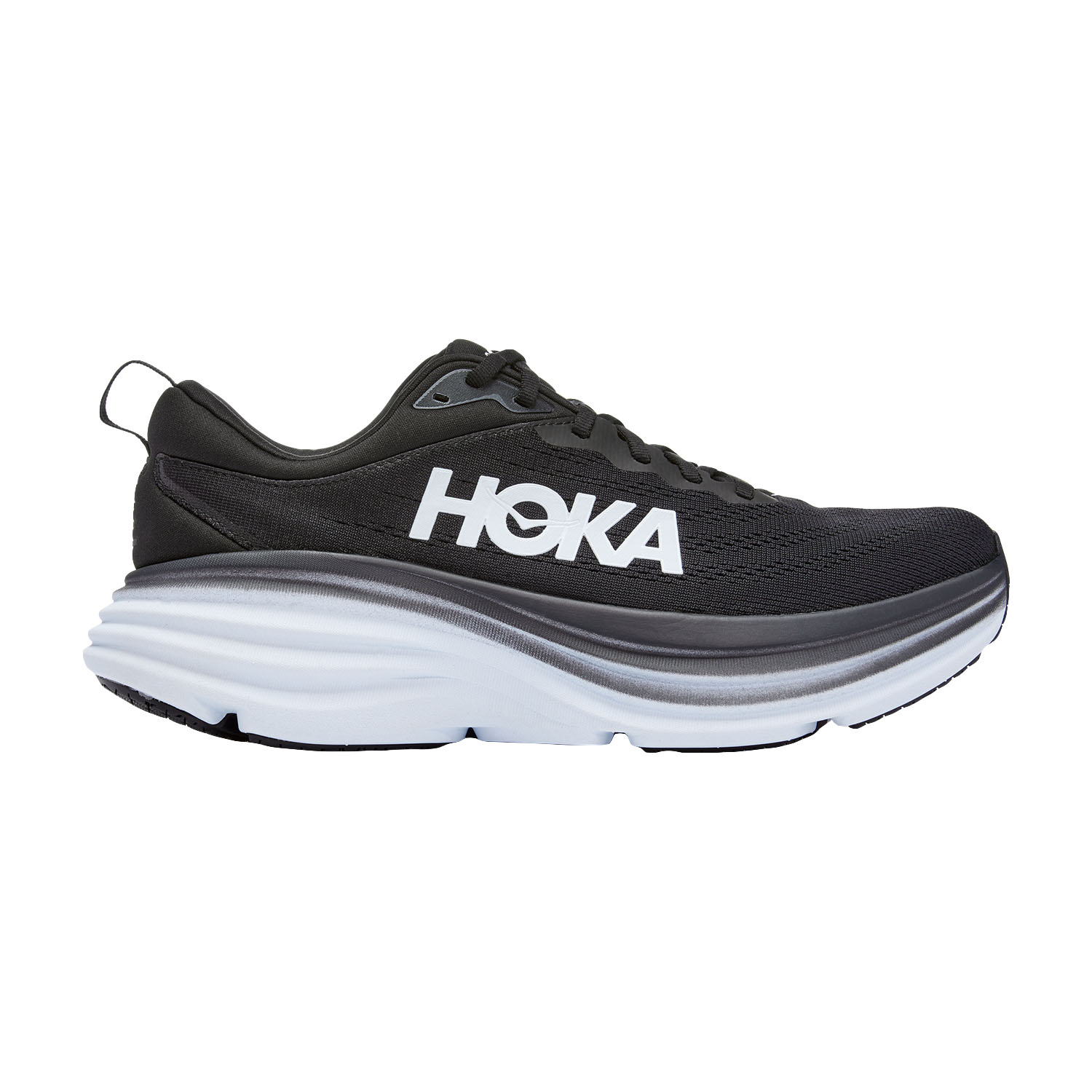 Hoka Bondi 8 Wide Zapatillas de Running Hombre - Black