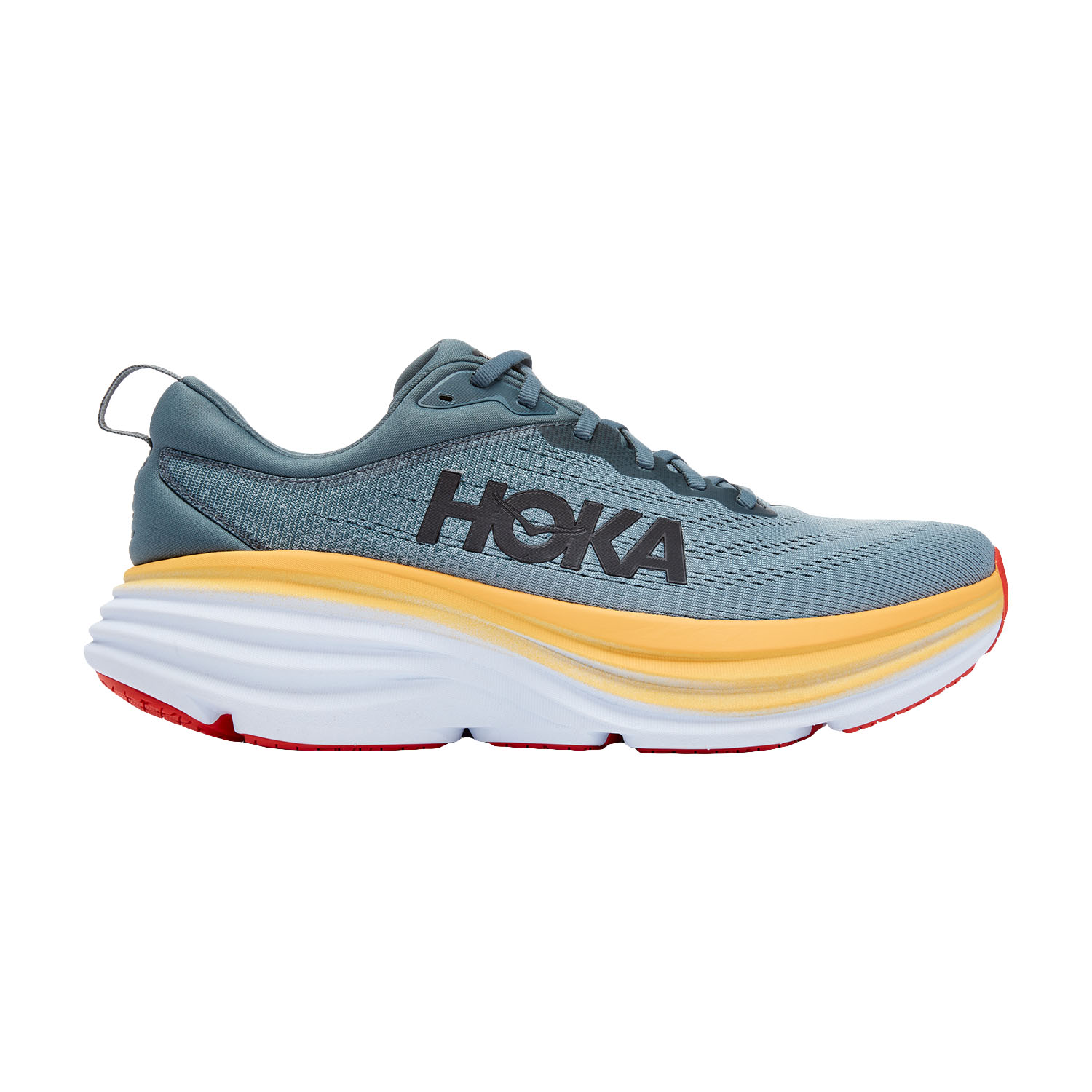 Hoka Bondi 8 Wide - Goblin Blue/Mountain Spring