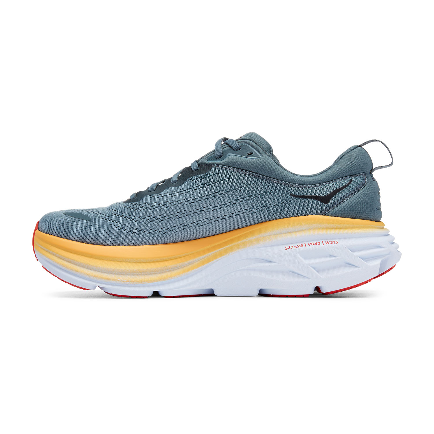 Hoka Bondi 8 Wide - Goblin Blue/Mountain Spring