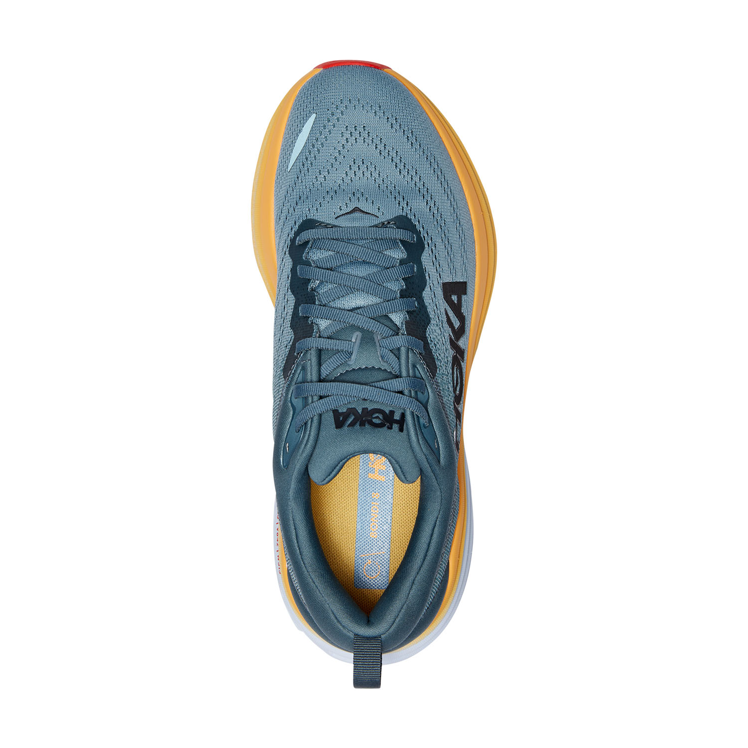 Hoka Bondi 8 Wide - Goblin Blue/Mountain Spring