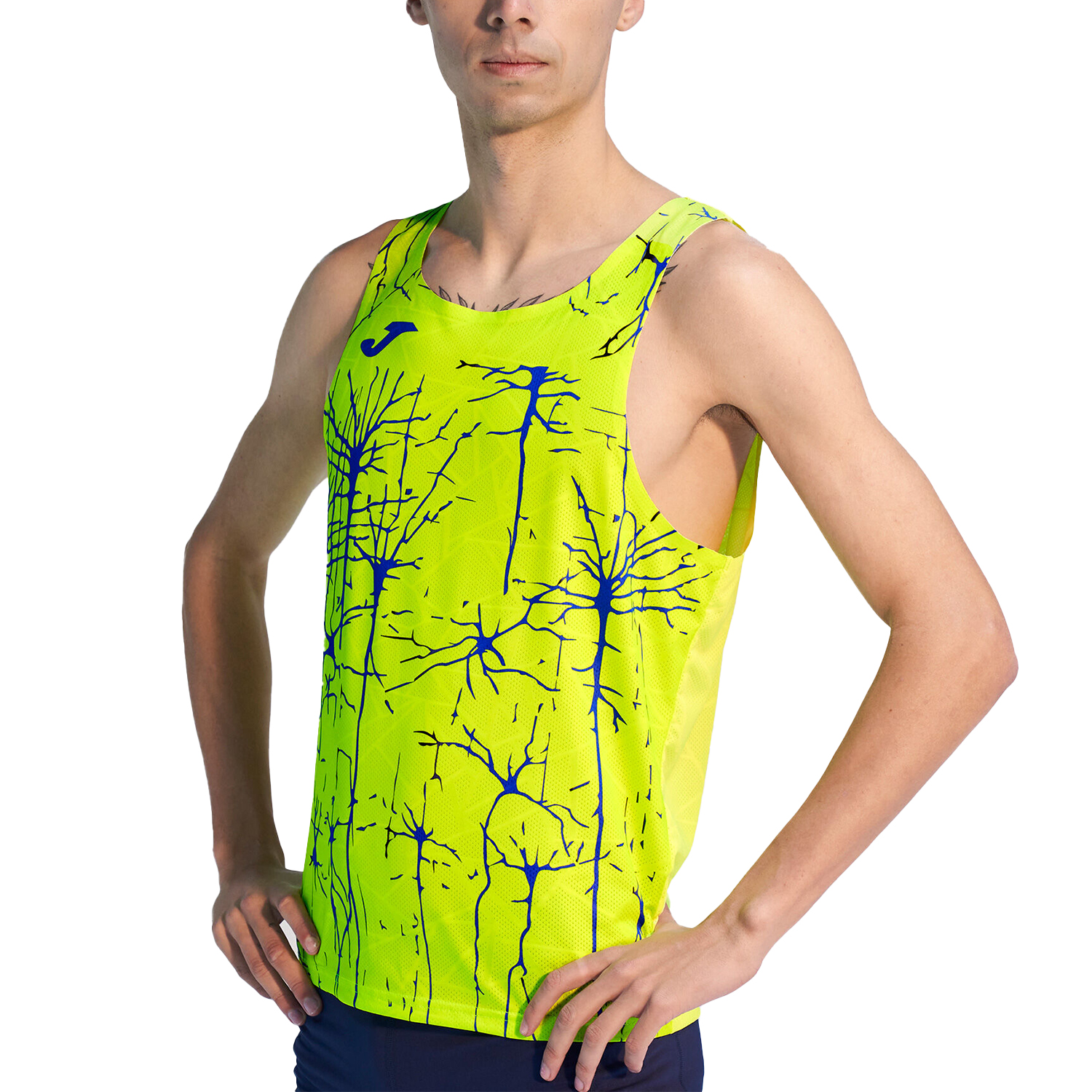 Joma Elite IX Tank - Fluor Yellow