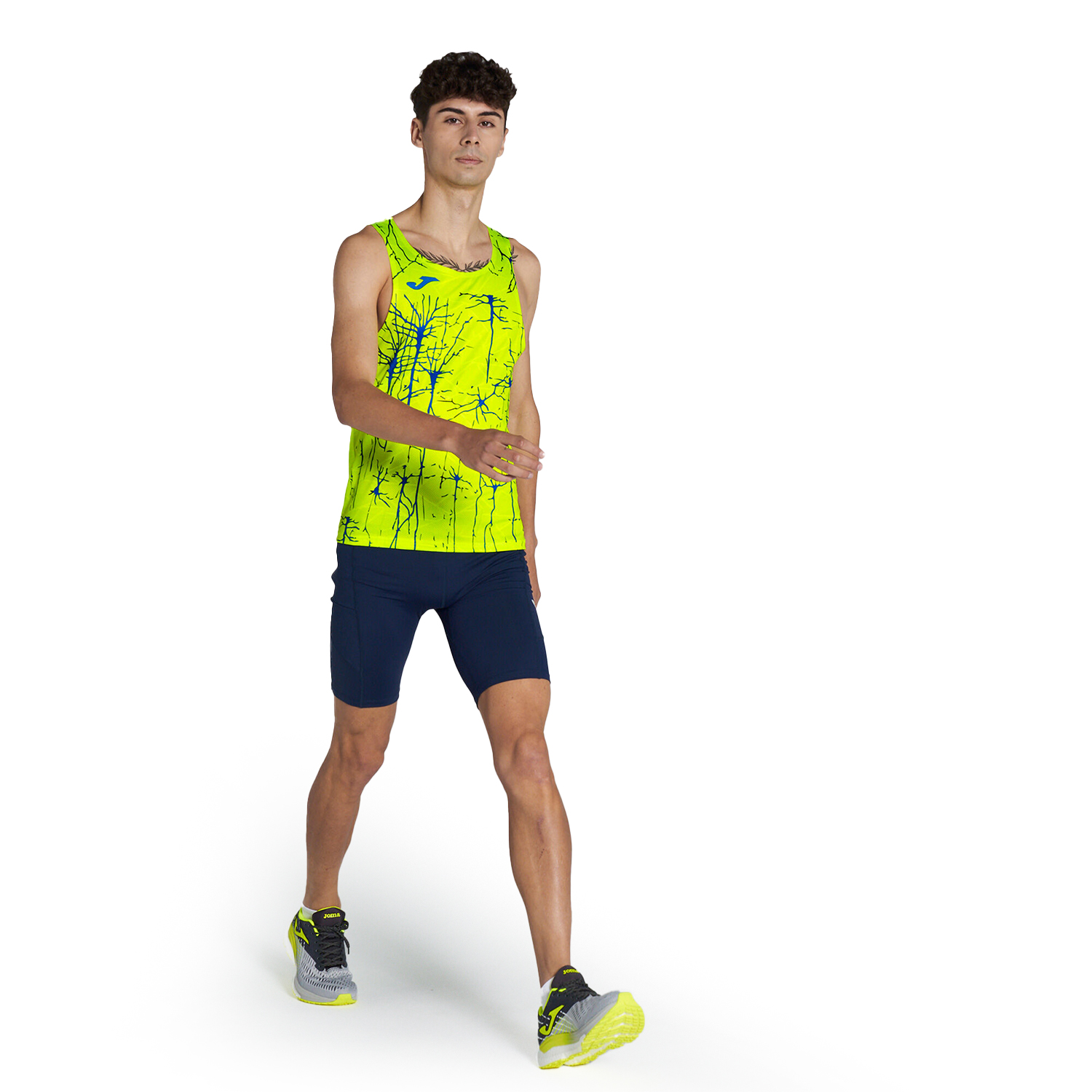 Joma Elite IX Tank - Fluor Yellow