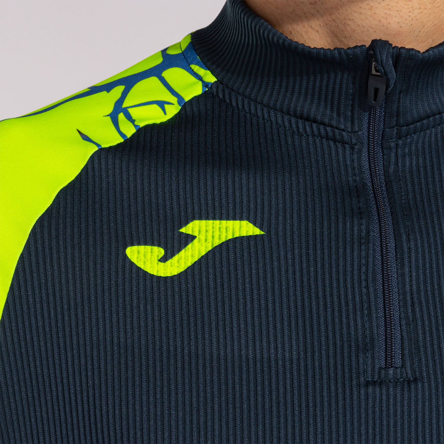 Joma Elite IX Shirt - Navy/Fluor Yellow