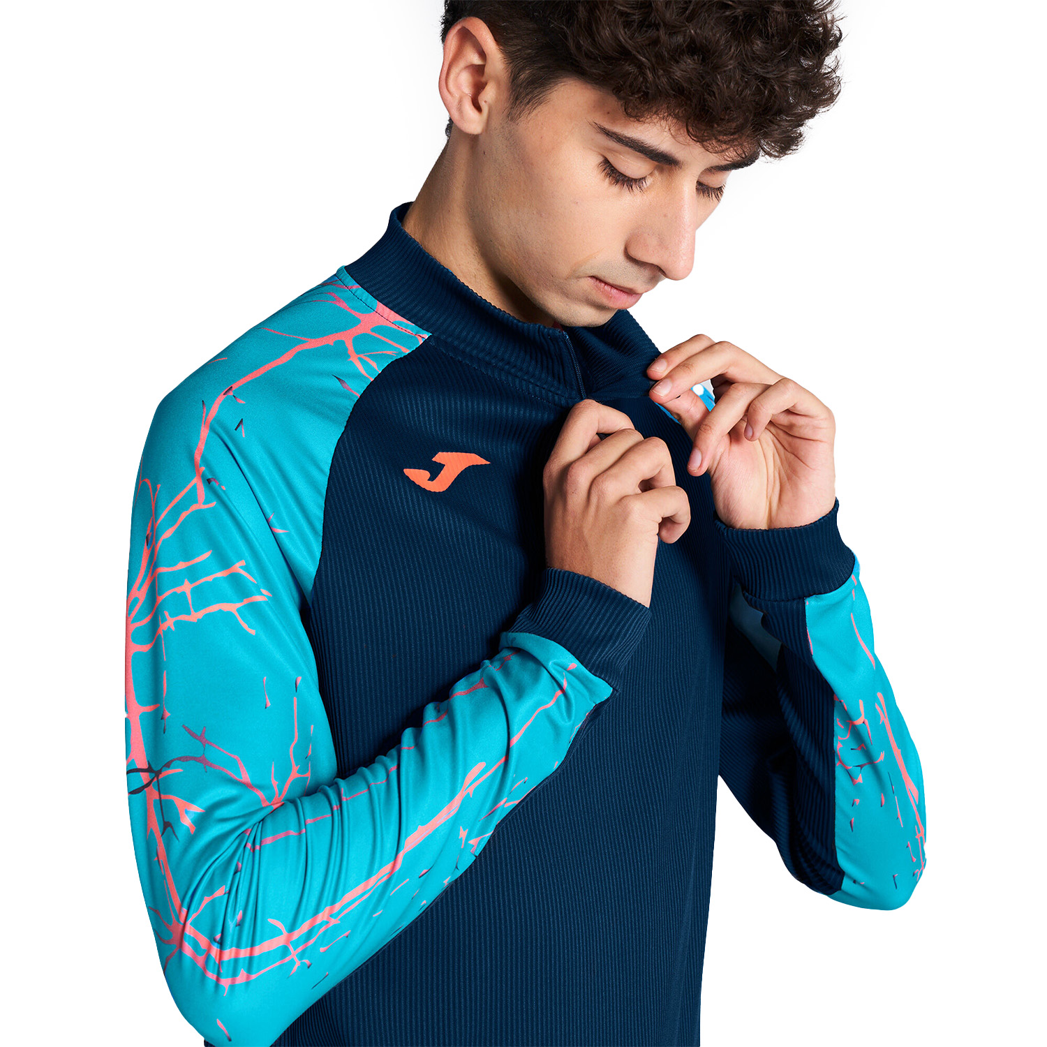 Joma Elite IX Shirt - Navy/Turquoise