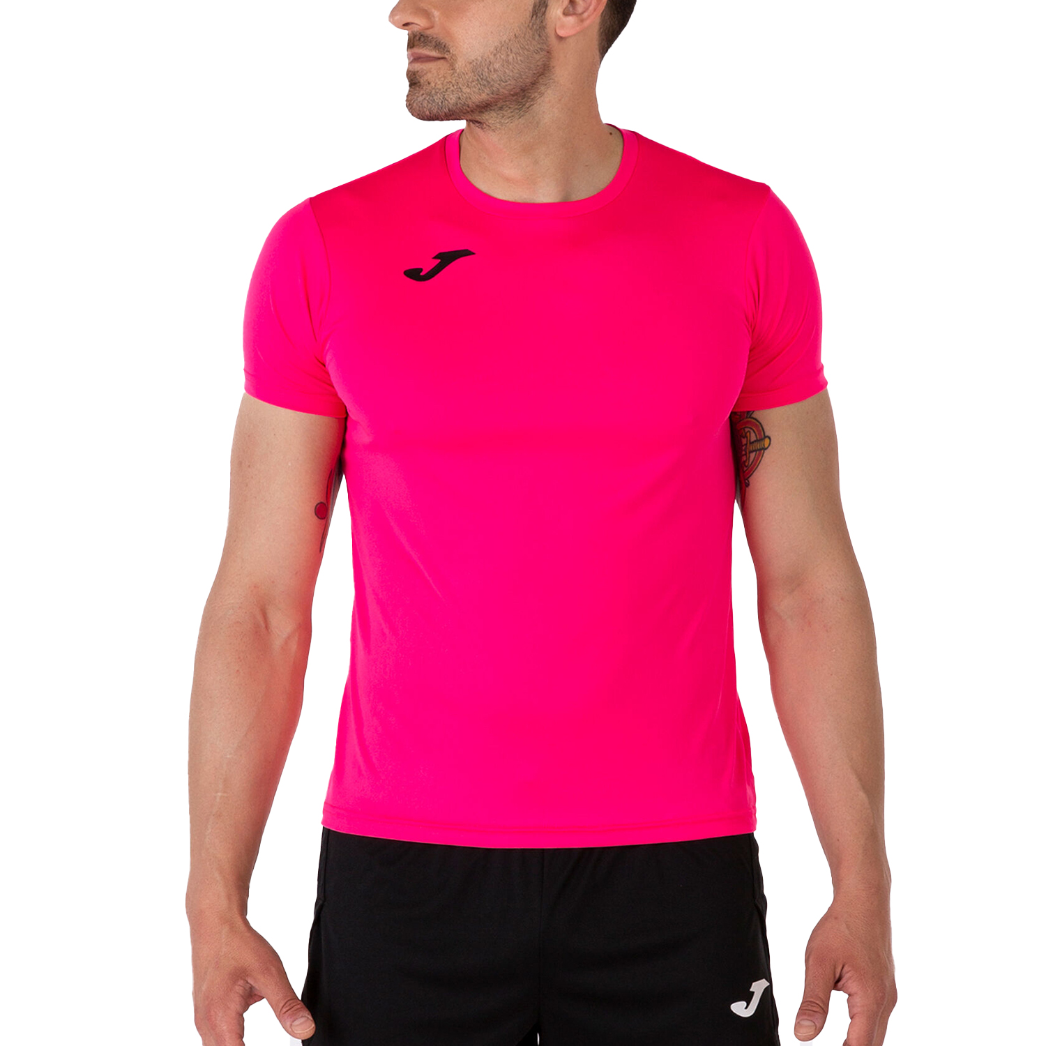 Joma Record II Camiseta de Running Hombre - Fluor Pink