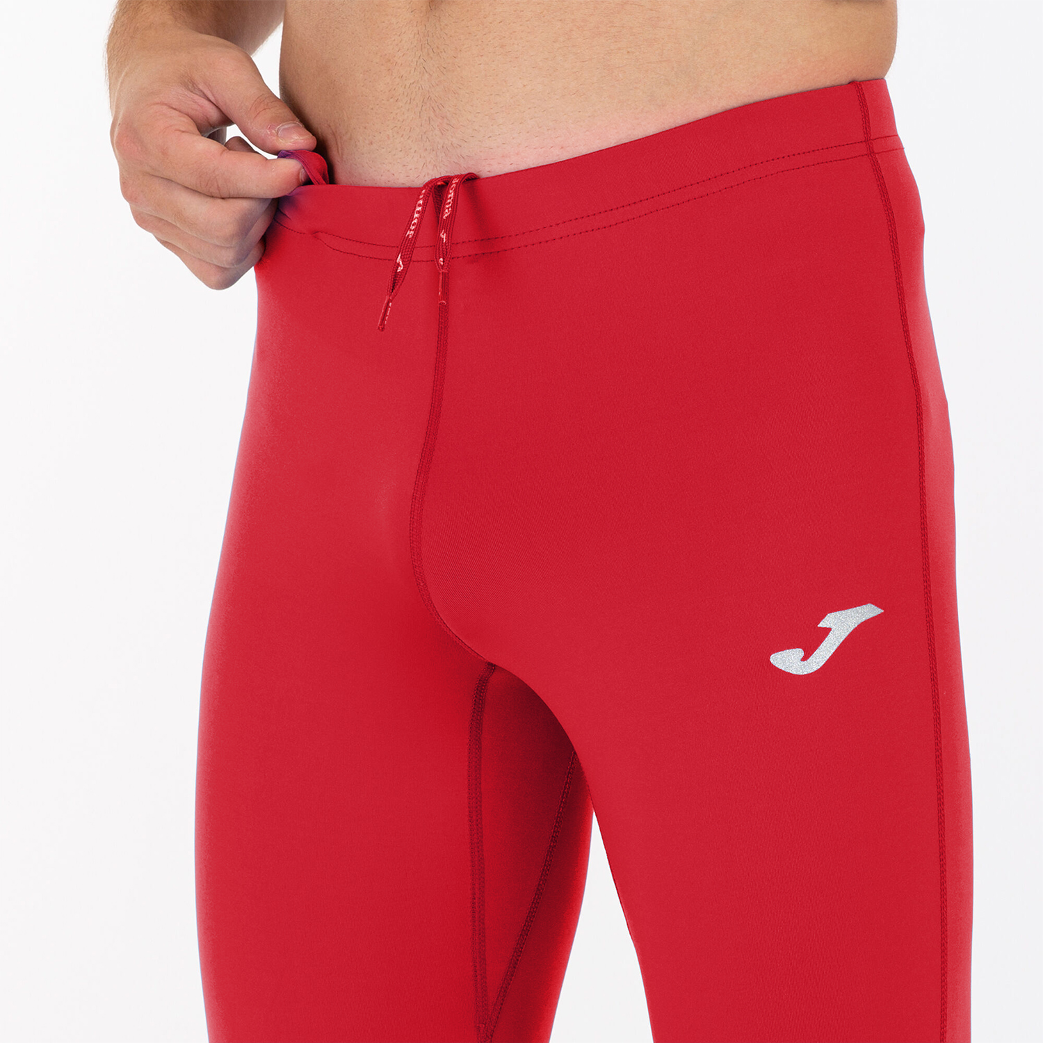 Joma Record Logo 3/4 Tights - Red