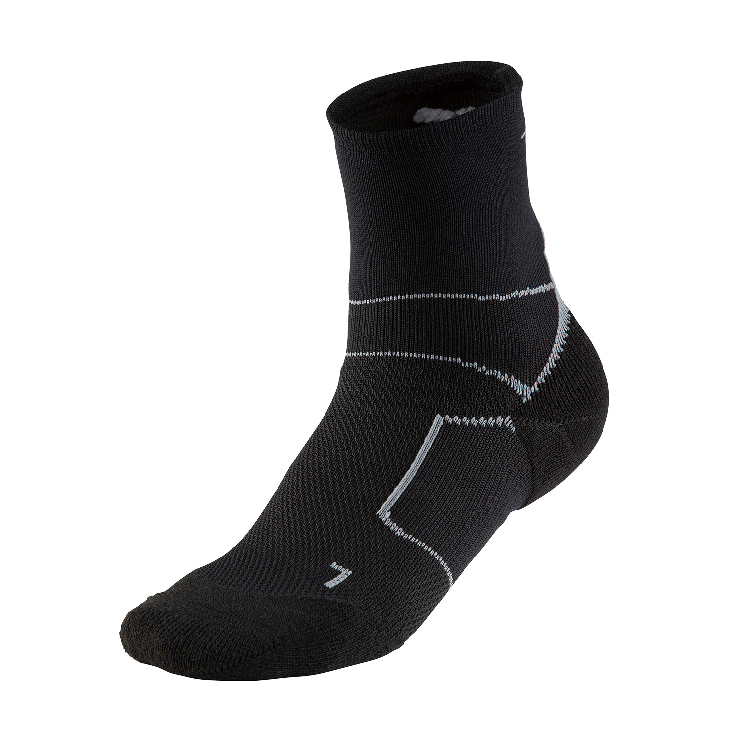 Mizuno DryLite Endura Calcetines Trail Running Hombre - Black