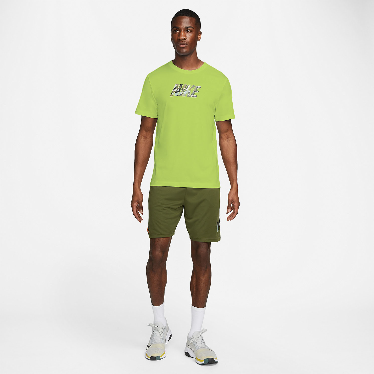 Nike Dri-FIT Logo Maglietta - Atomic Green