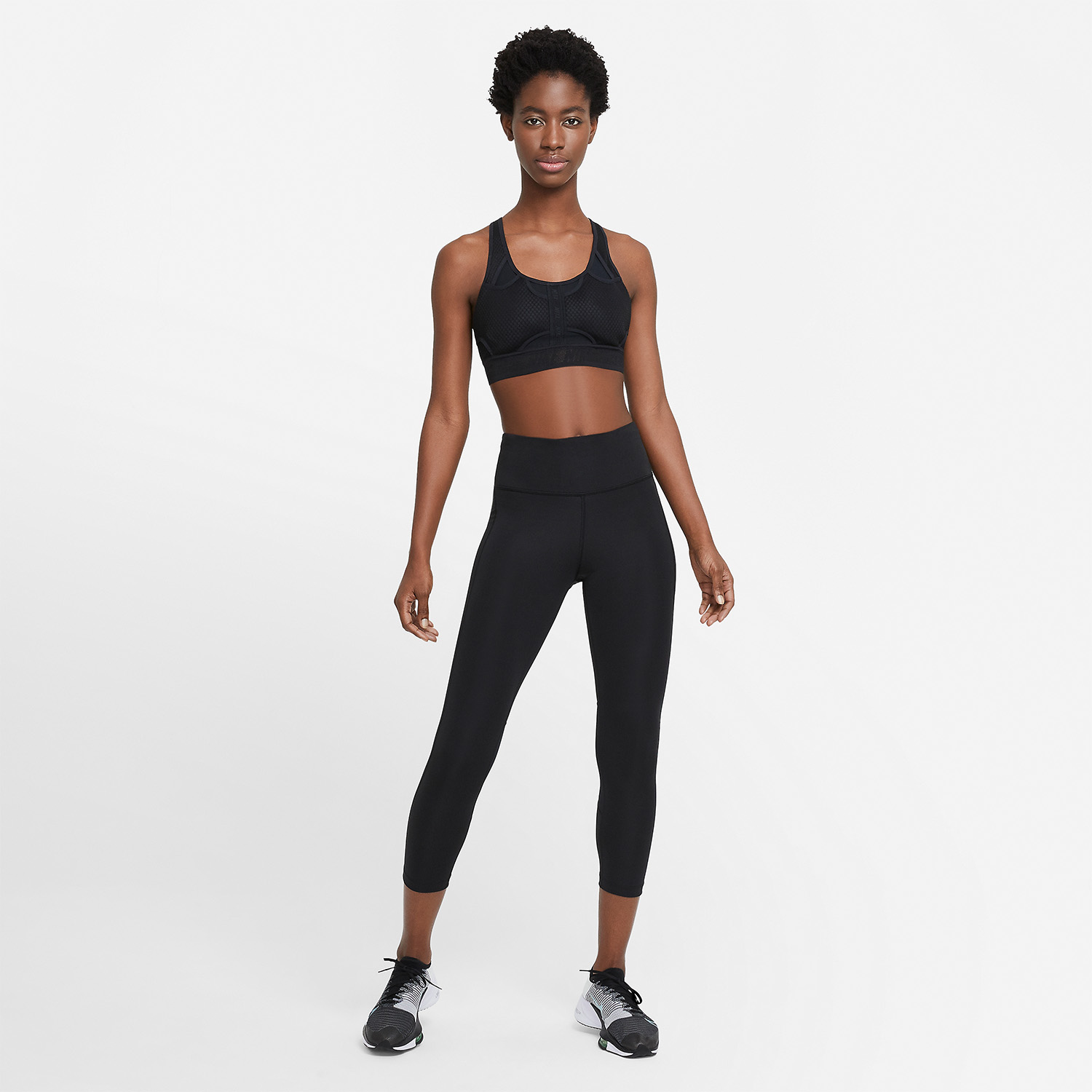 Nike Dri-FIT Fast 3/4 Tights de Running Mujer - Black/