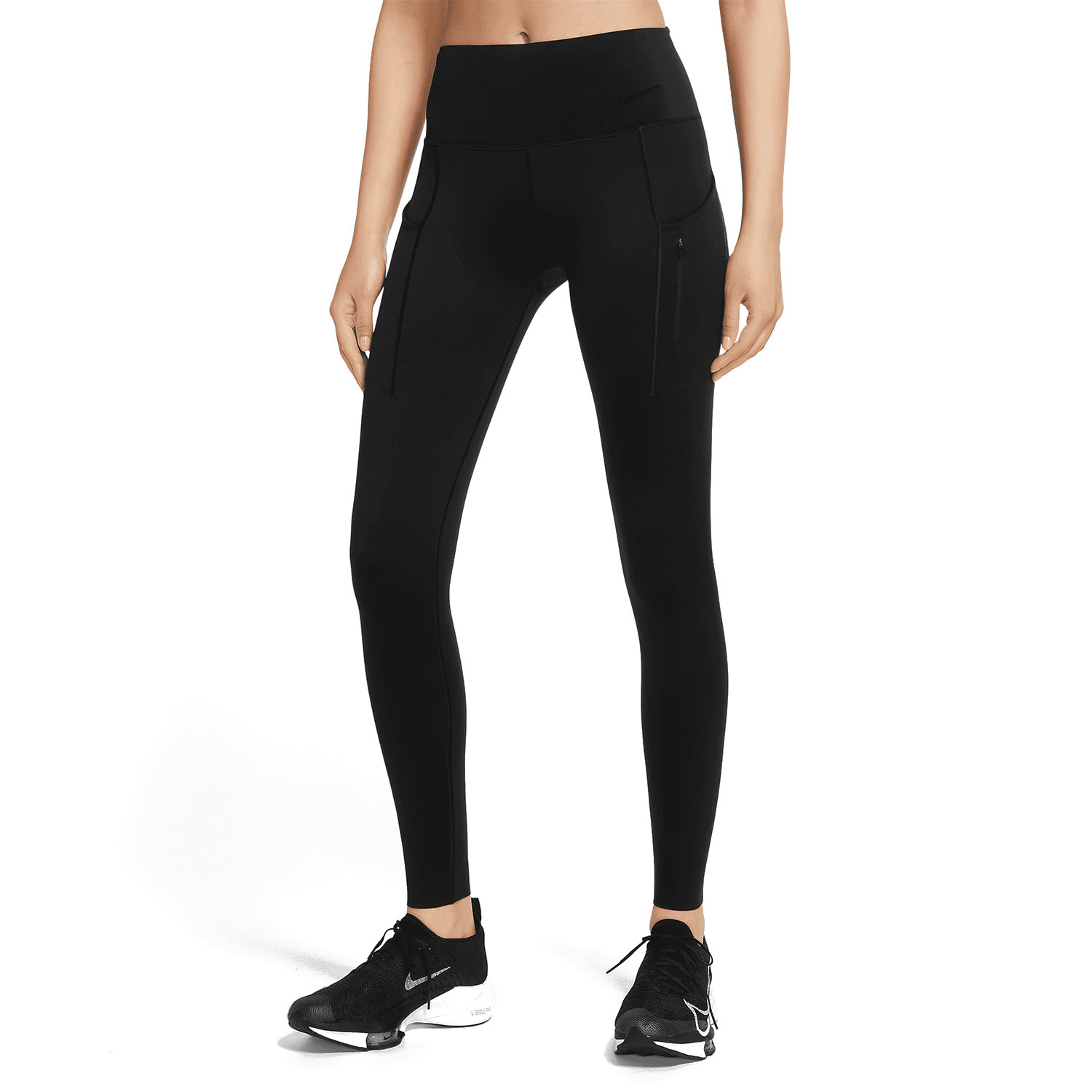 Nike Go Swoosh Women's Running Tights - Black