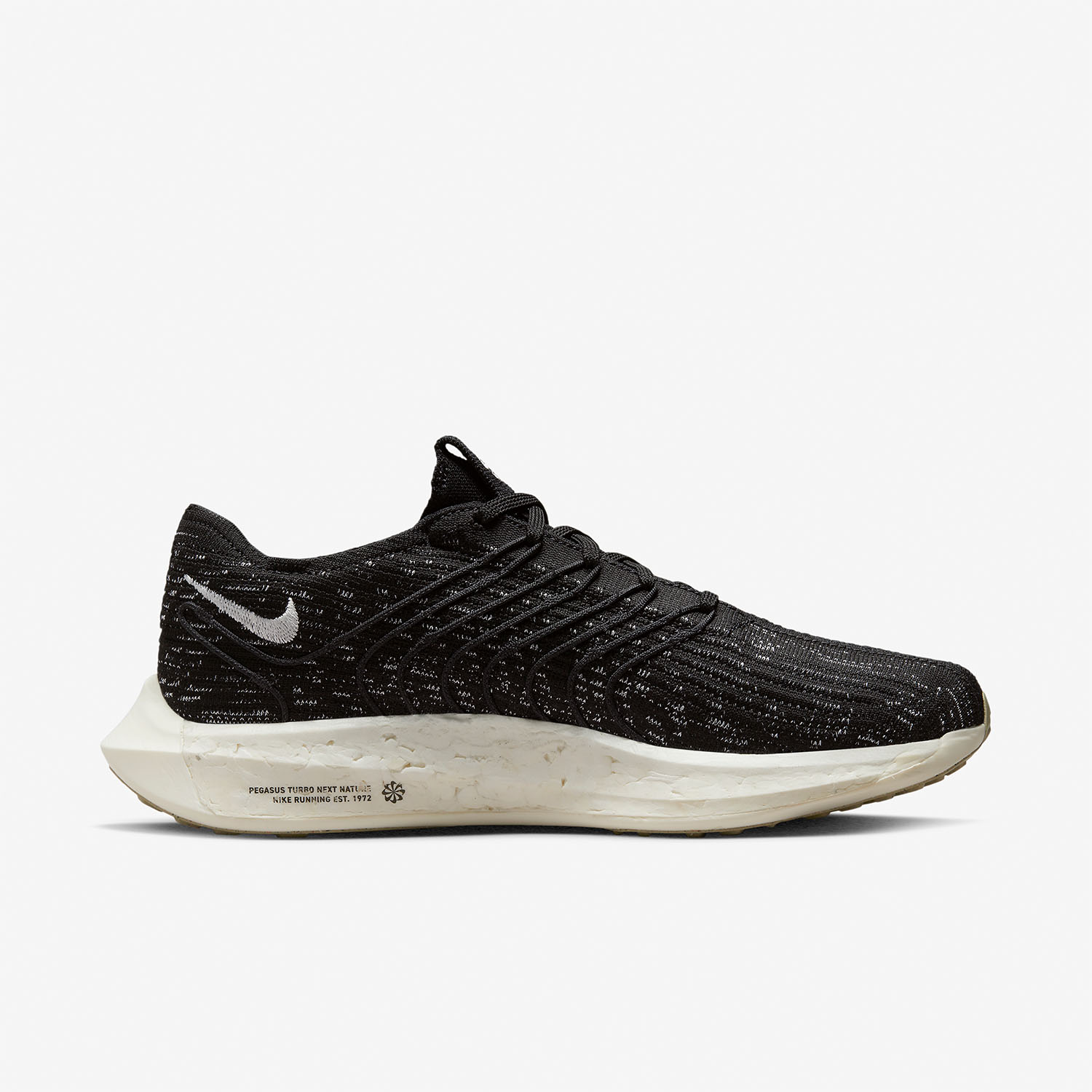 Nike Pegasus Turbo Next Nature - Black/Sail/Off Noir/Sesame