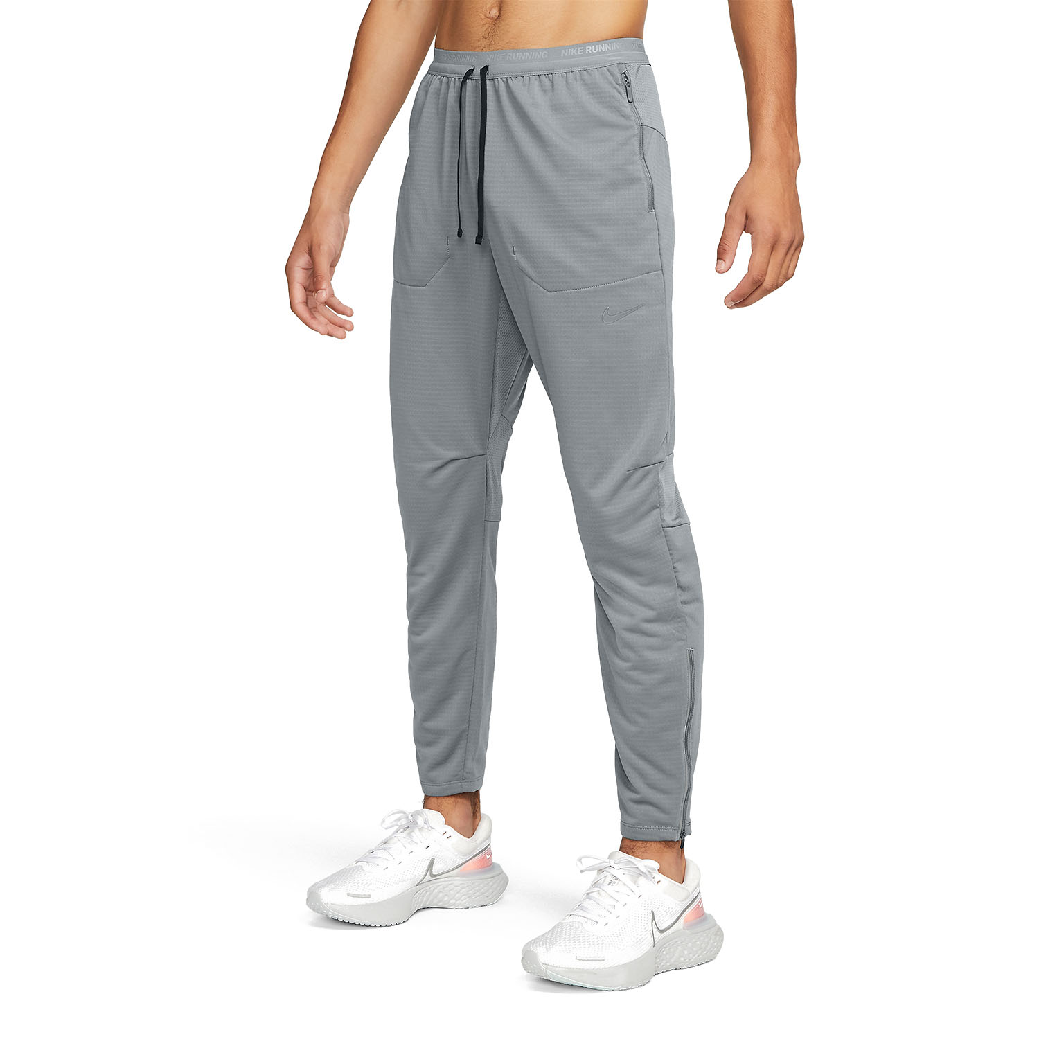 Nike Phenom Elite Pantalones - Smoke Grey/Reflective Silver