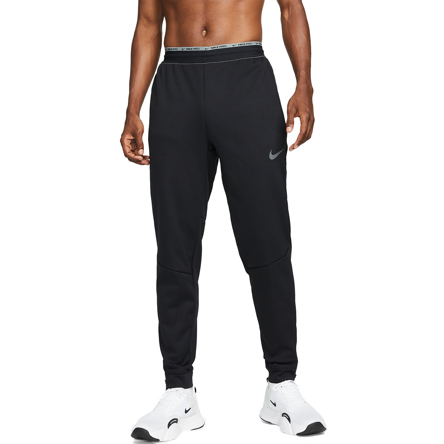 Nike Pro Therma-FIT Men's Training Pants - Black/Iron Grey